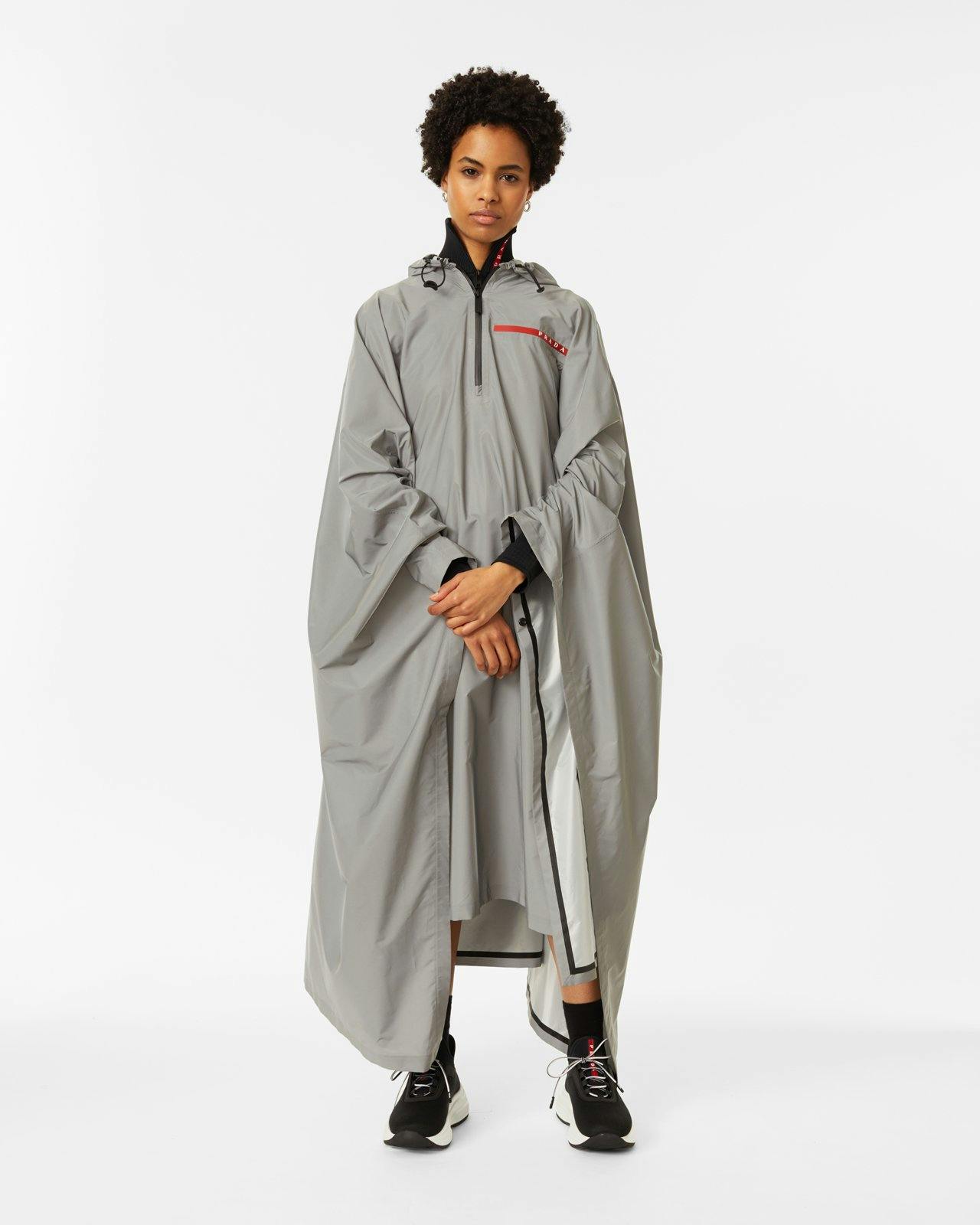 Prada - Reflective Poncho - Clothing - Grey - Image 8