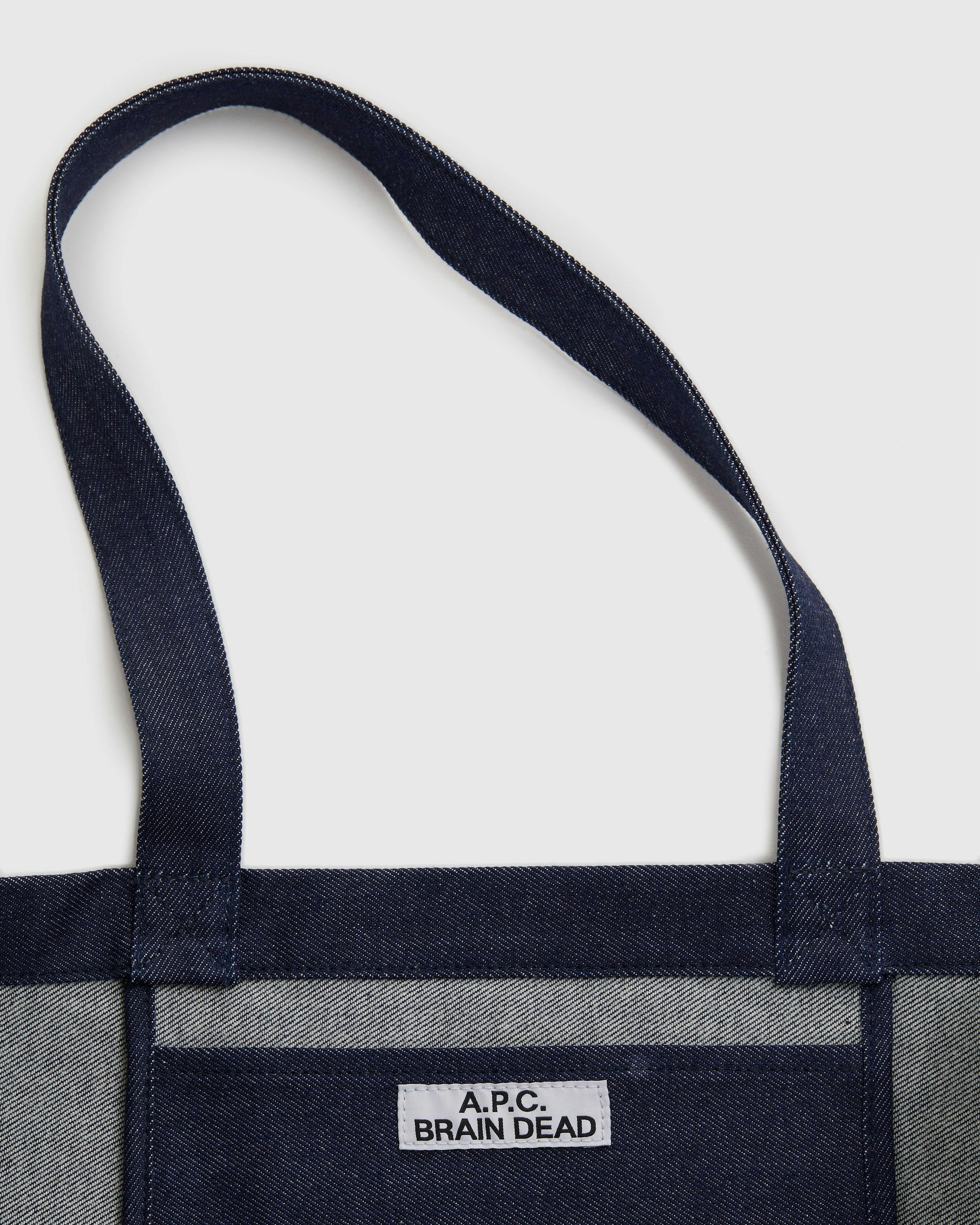 Brain Dead x A.P.C. - Tote Bag White - Accessories - White - Image 3