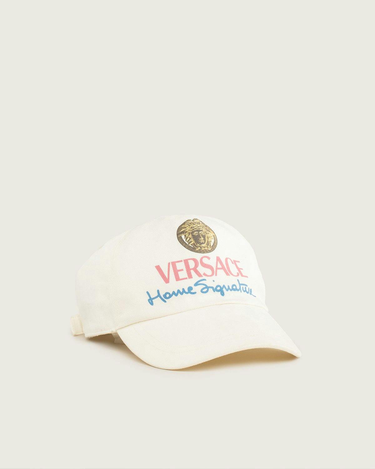 Versace - Signature Hat - Accessories - White - Image 1