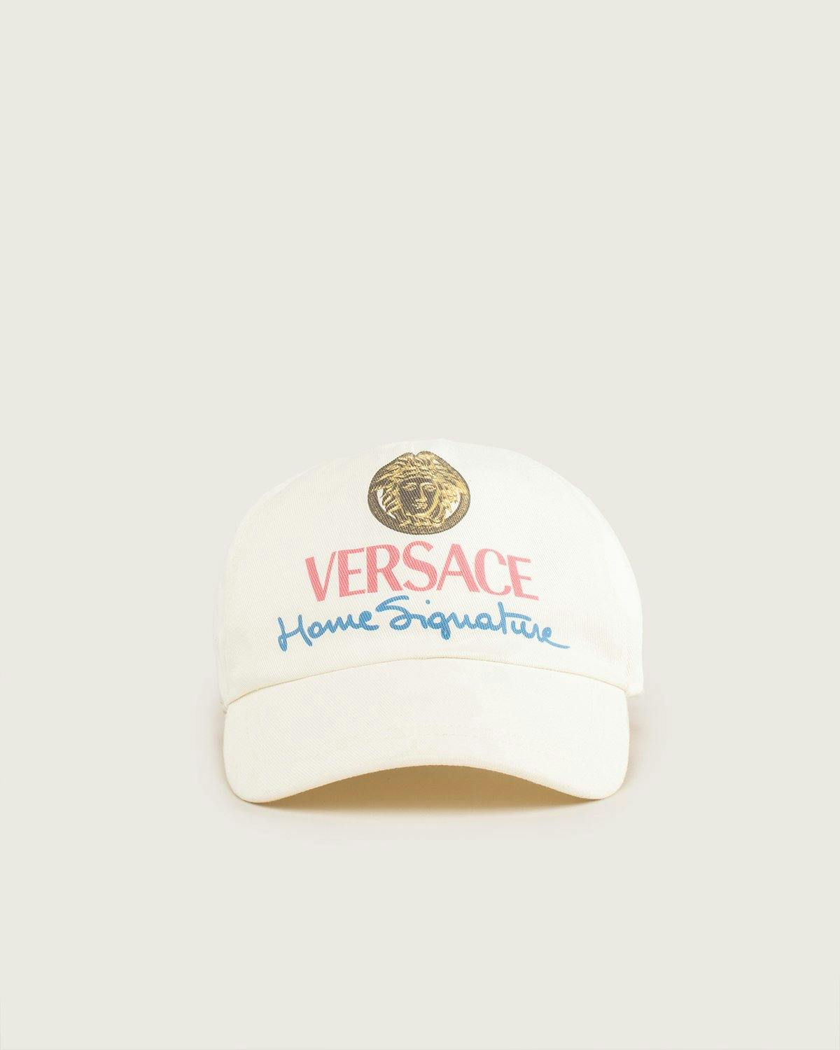 Versace - Signature Hat - Accessories - White - Image 2