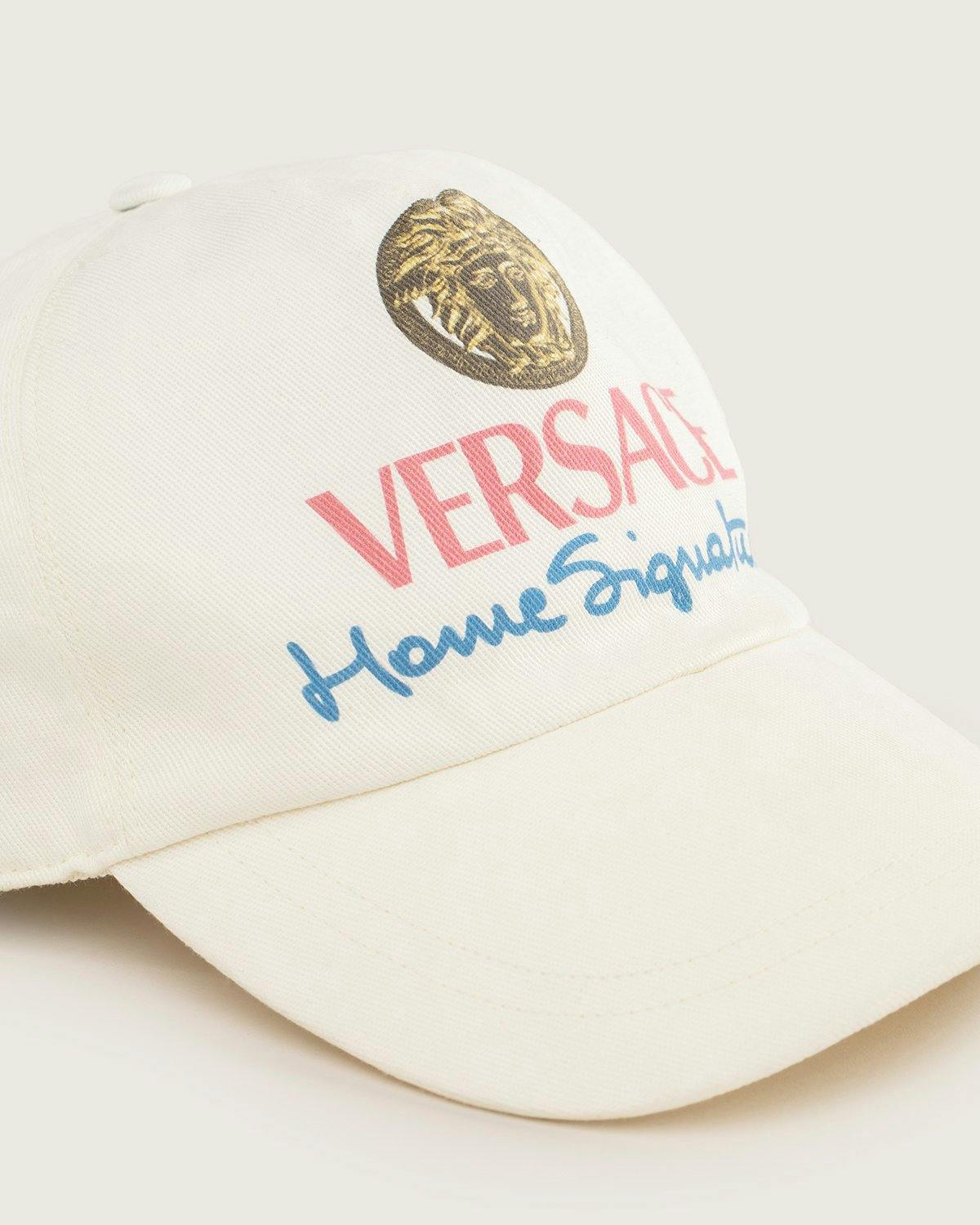 Versace - Signature Hat - Accessories - White - Image 3