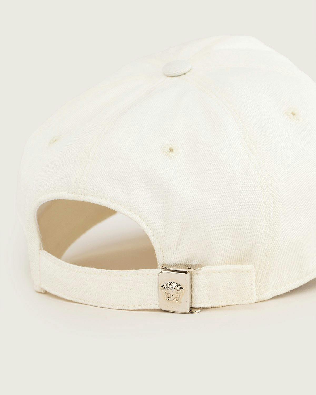 Versace - Signature Hat - Accessories - White - Image 4