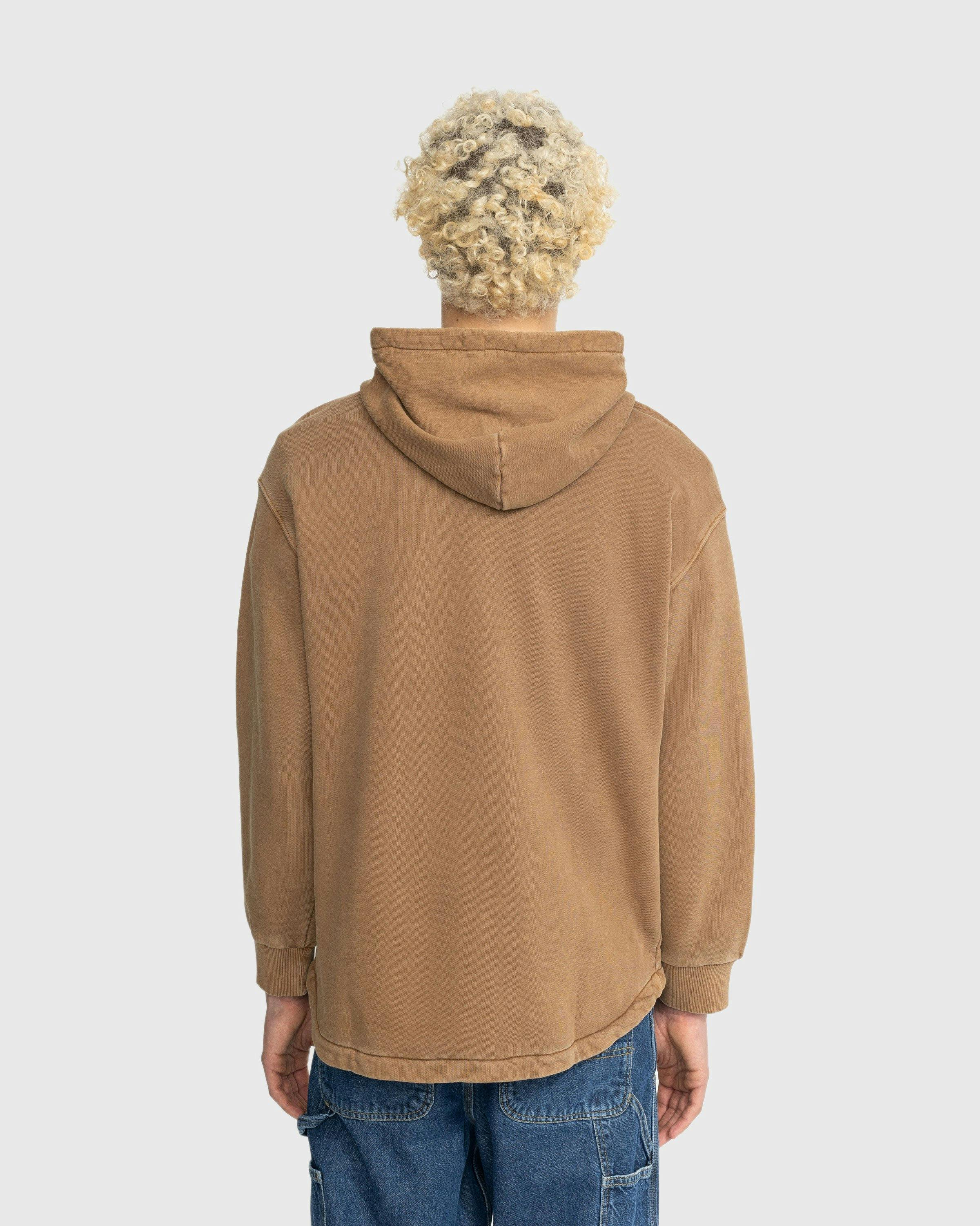 Carhartt WIP - Arling Hoodie Garment-Dyed Tamarind - Clothing - Brown - Image 3