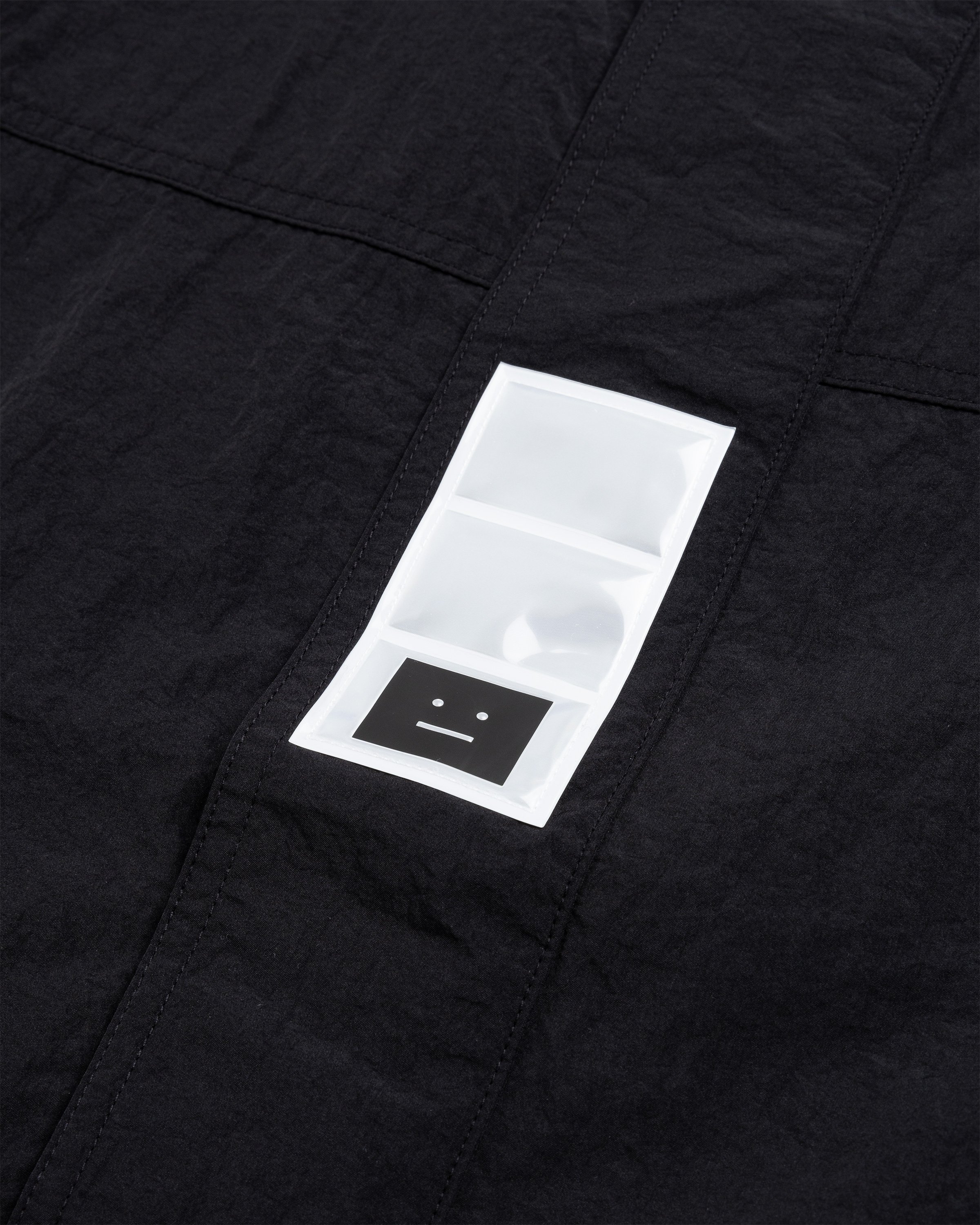 Acne Studios - Nylon Hooded Jacket Black - Clothing - Black - Image 6