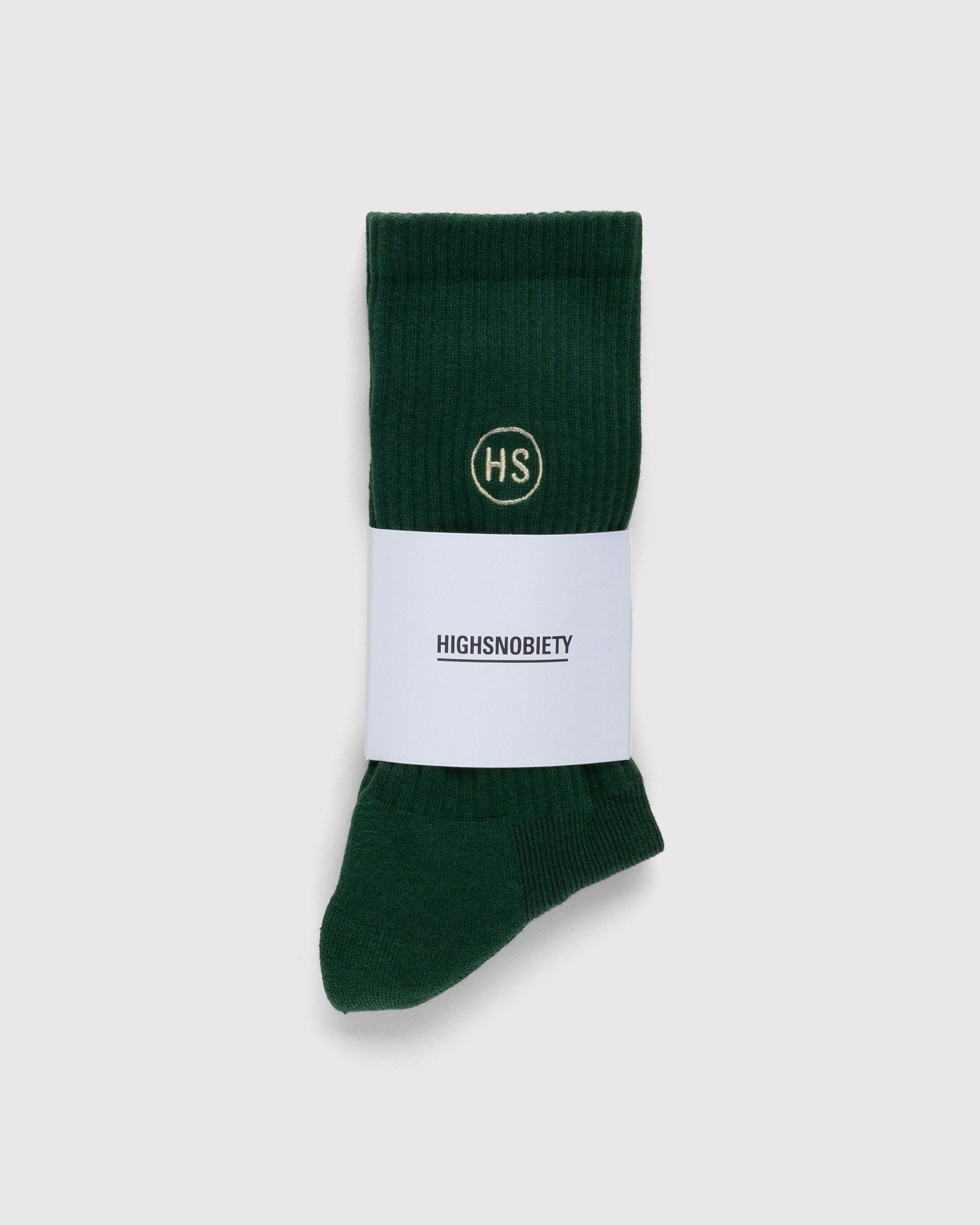 Café de Flore x Highsnobiety - Not In Paris 4 Socks Green - Accessories - Green - Image 2