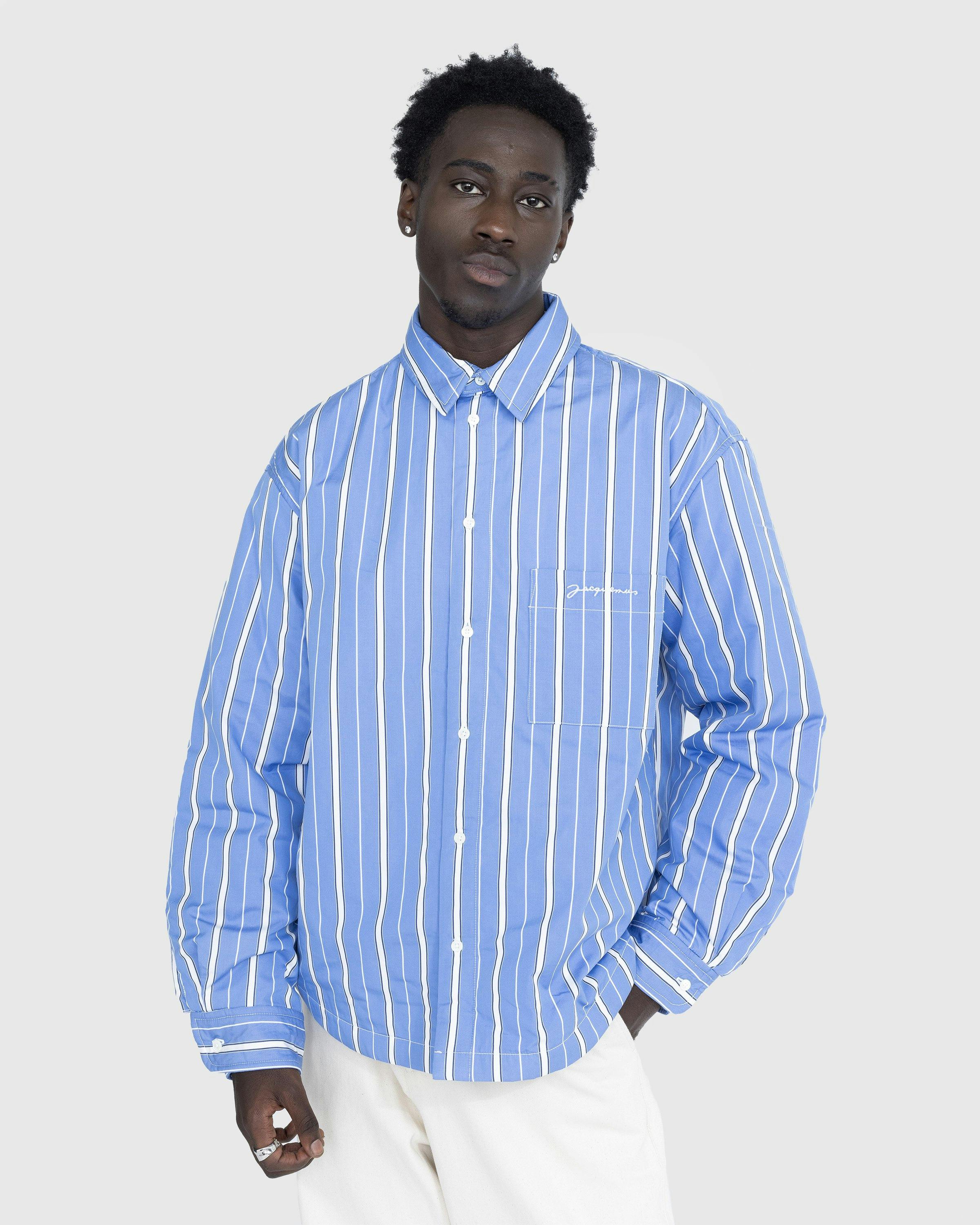 JACQUEMUS – La Chemise Boulanger Blue Stripes | Highsnobiety Shop