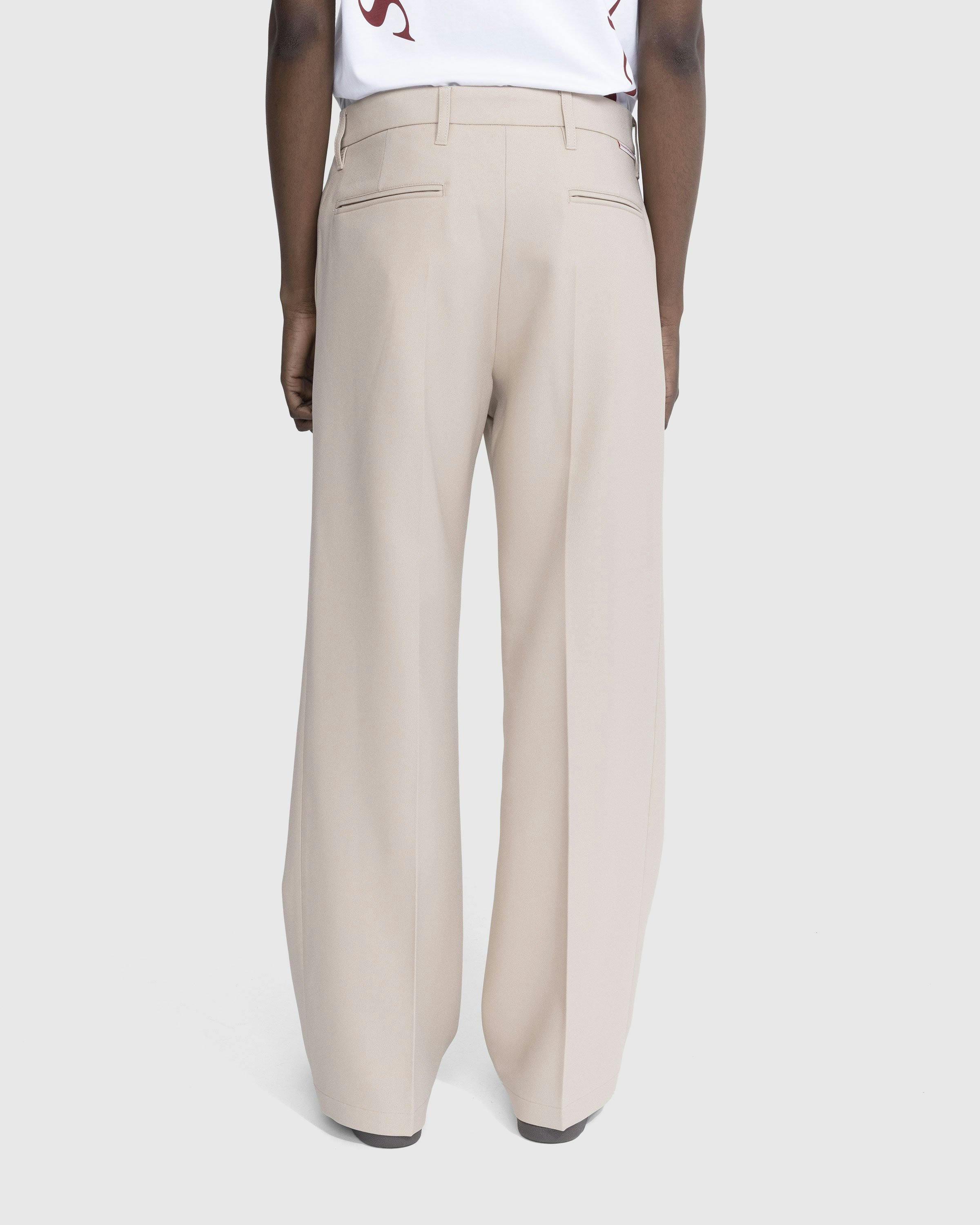 Stockholm Surfboard Club - Wide Bootcut Trousers Sand - Clothing - Beige - Image 3