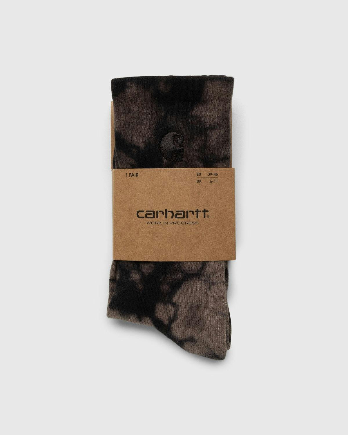 Carhartt WIP - Vista Socks Black Anchor - Accessories - Brown - Image 2