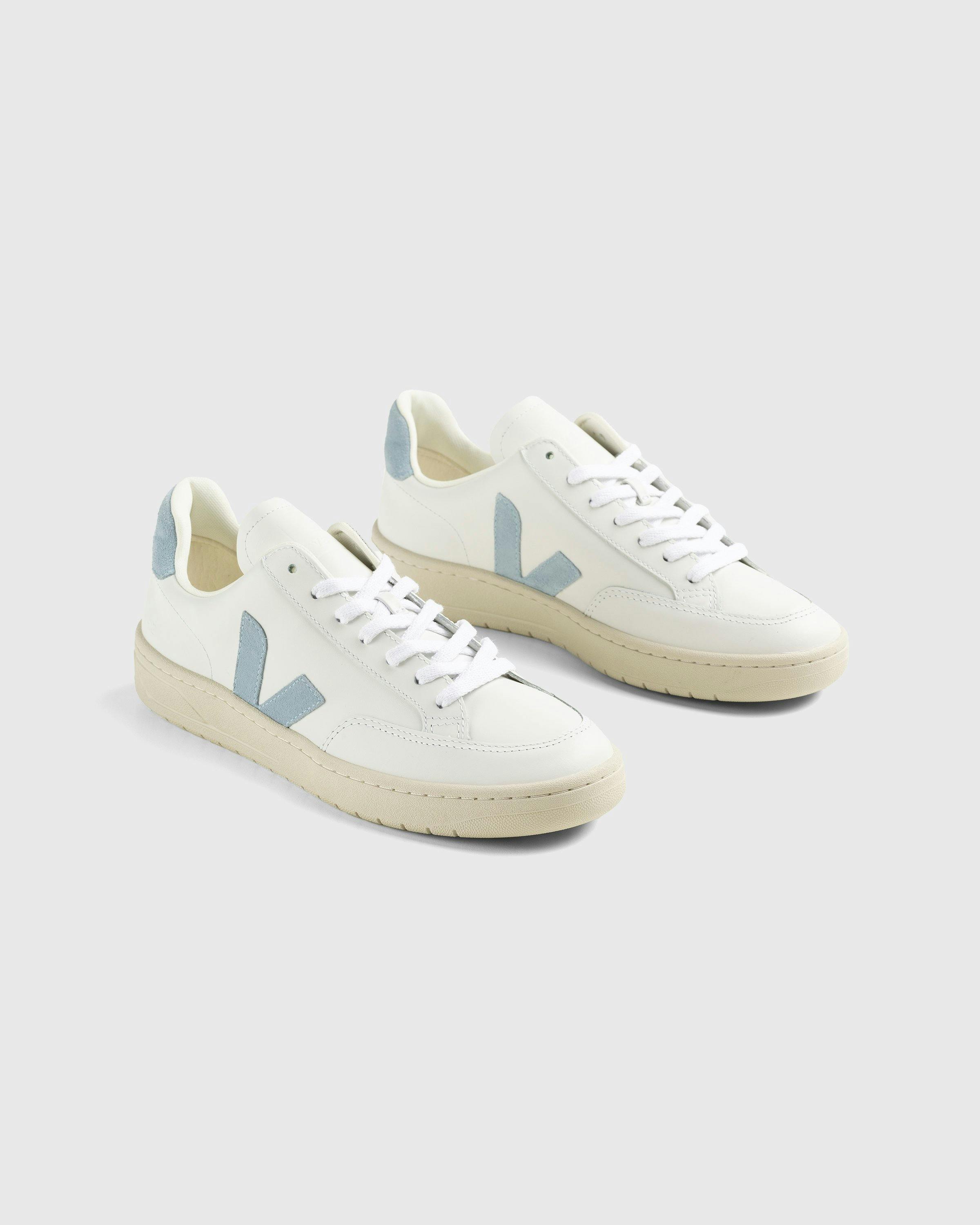 VEJA - Campo Chrome-Free Leather White/Matcha - Footwear - White - Image 3