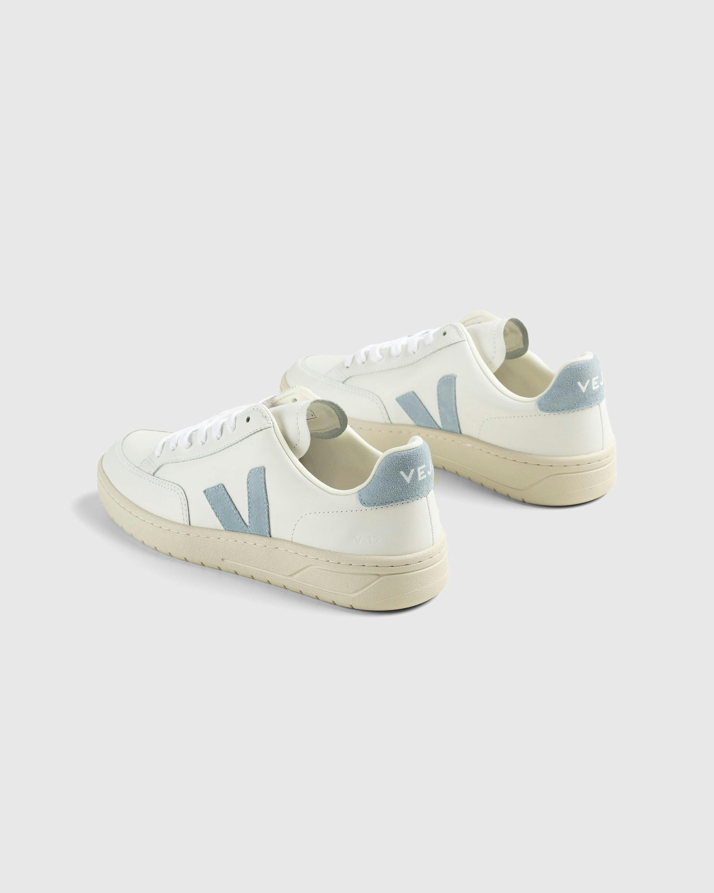 VEJA - Campo Chrome-Free Leather White/Matcha - Footwear - White - Image 4