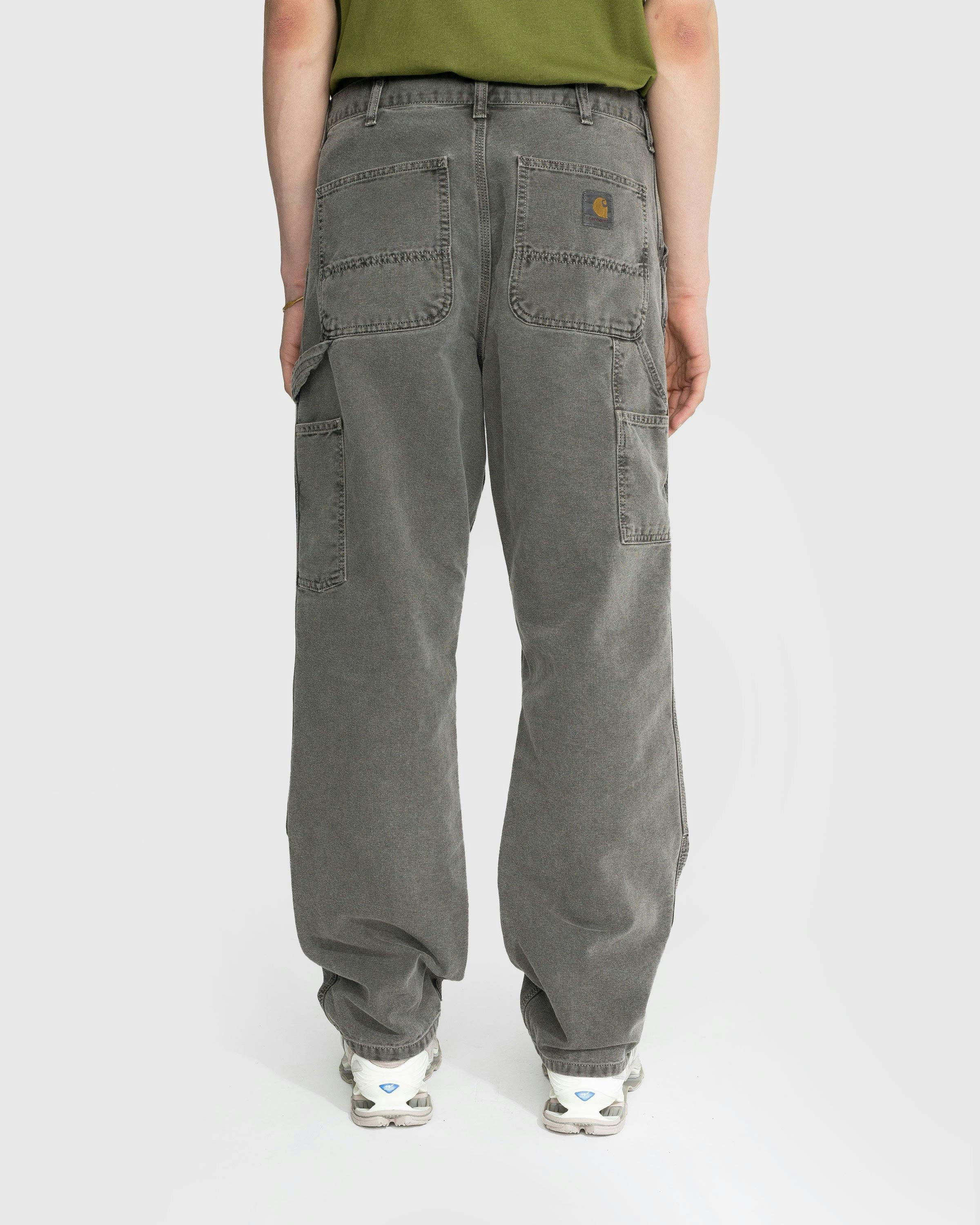 Carhartt WIP - Double Knee Pant Black Stonewashed - Clothing - Black - Image 3