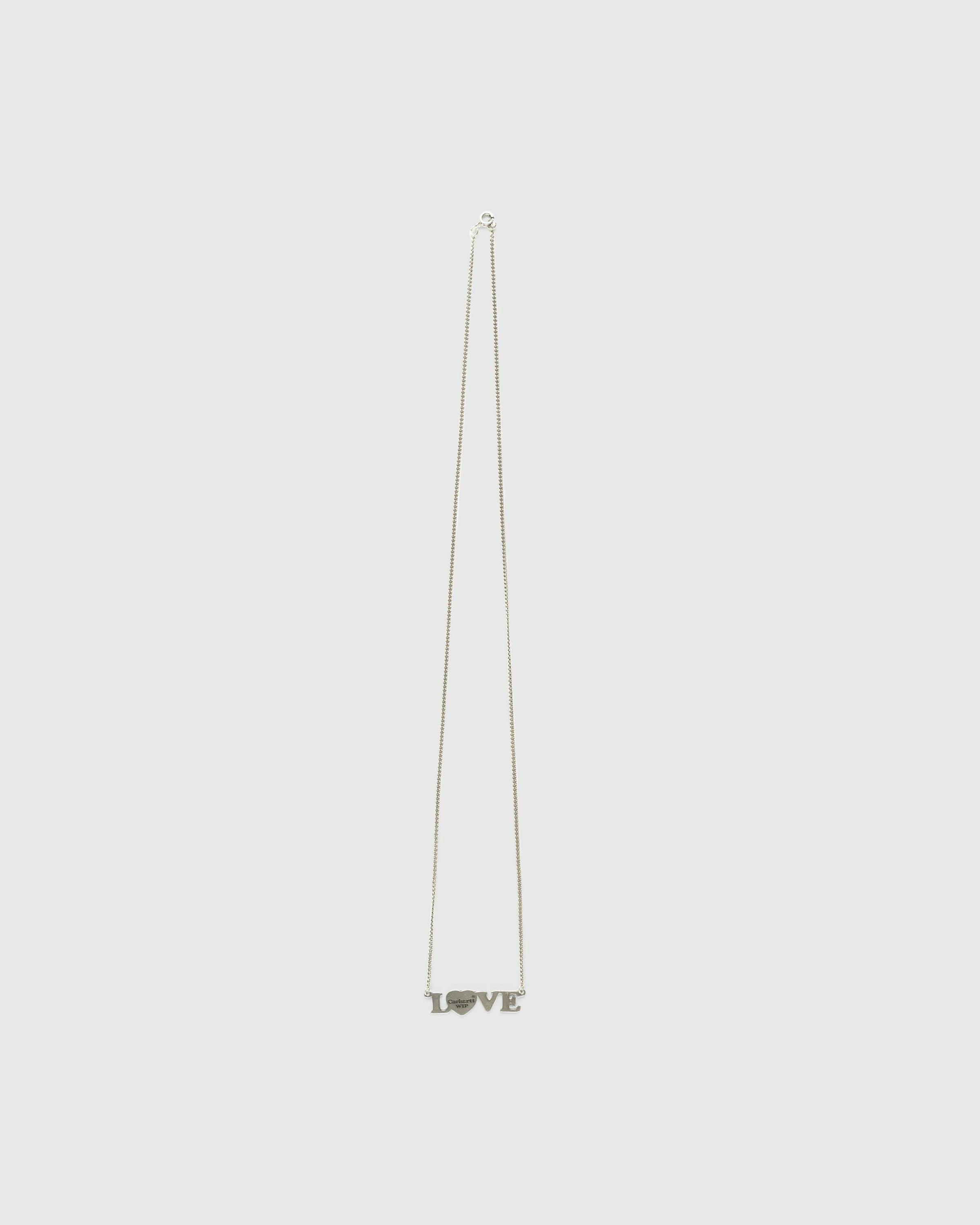 Carhartt WIP - Love Pendant White - Accessories - White - Image 1