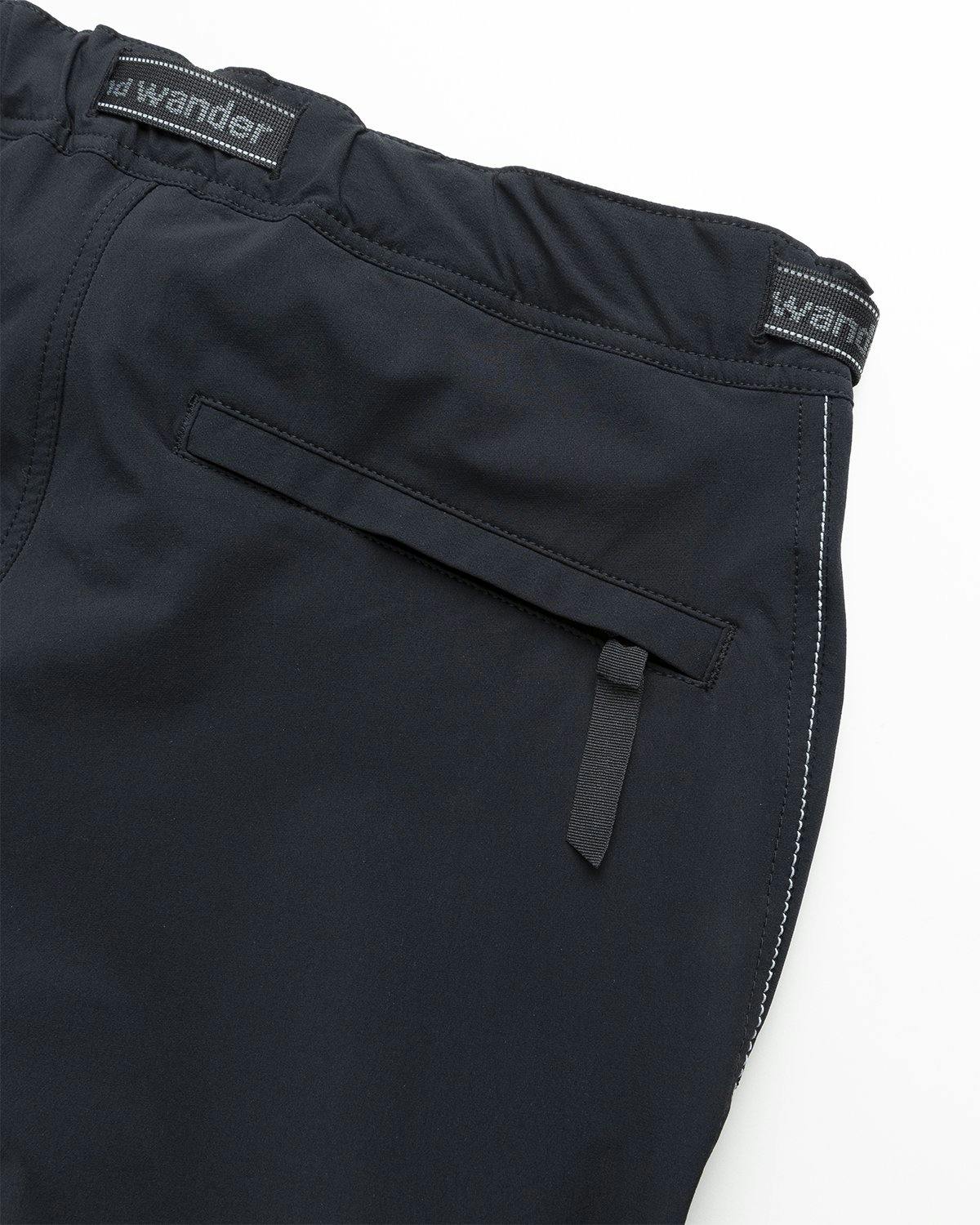 And Wander - Trek 2Way Pants Black - Clothing - Black - Image 6