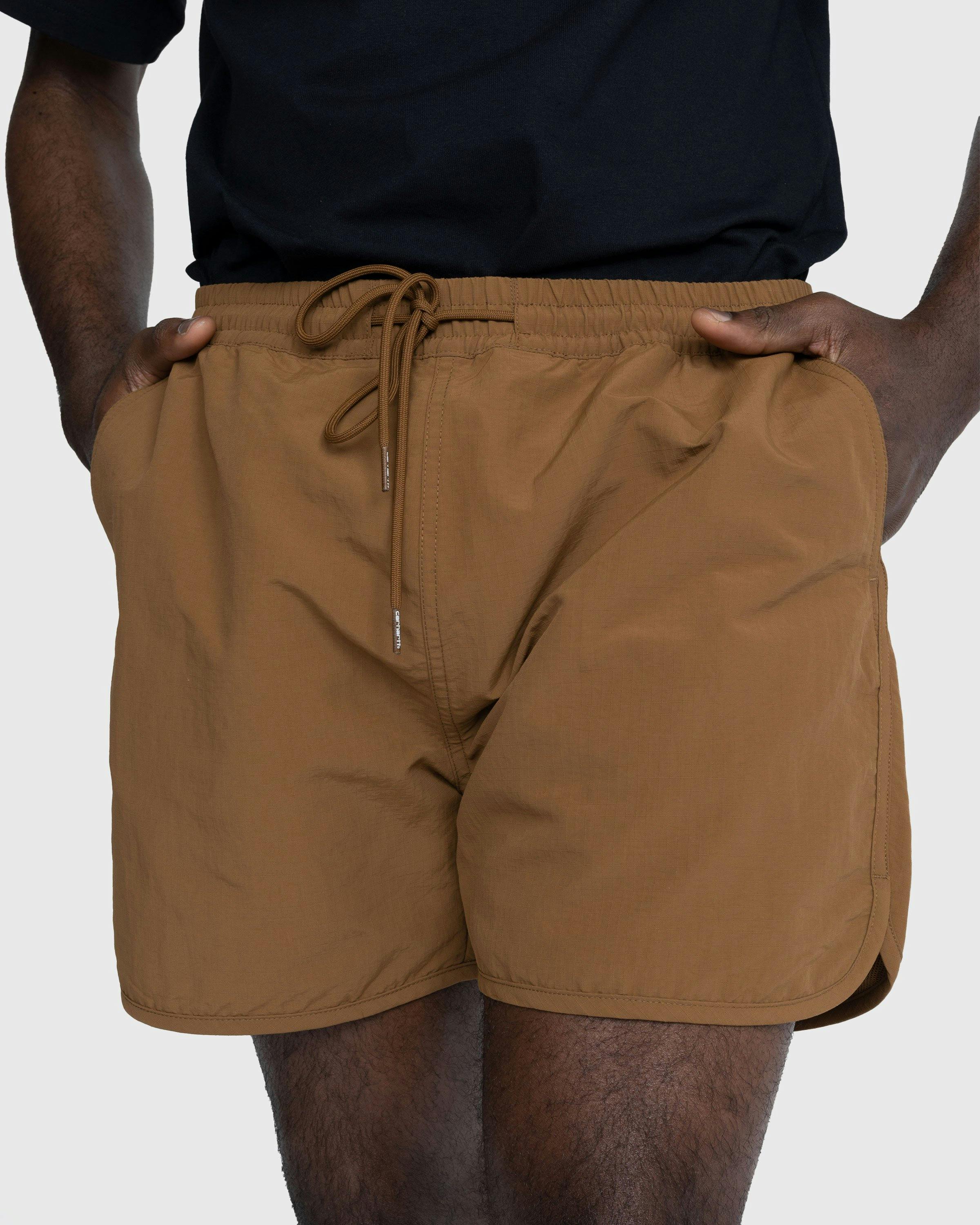 Carhartt WIP - Rune Swim Short Brown - Clothing - Brown - Image 6