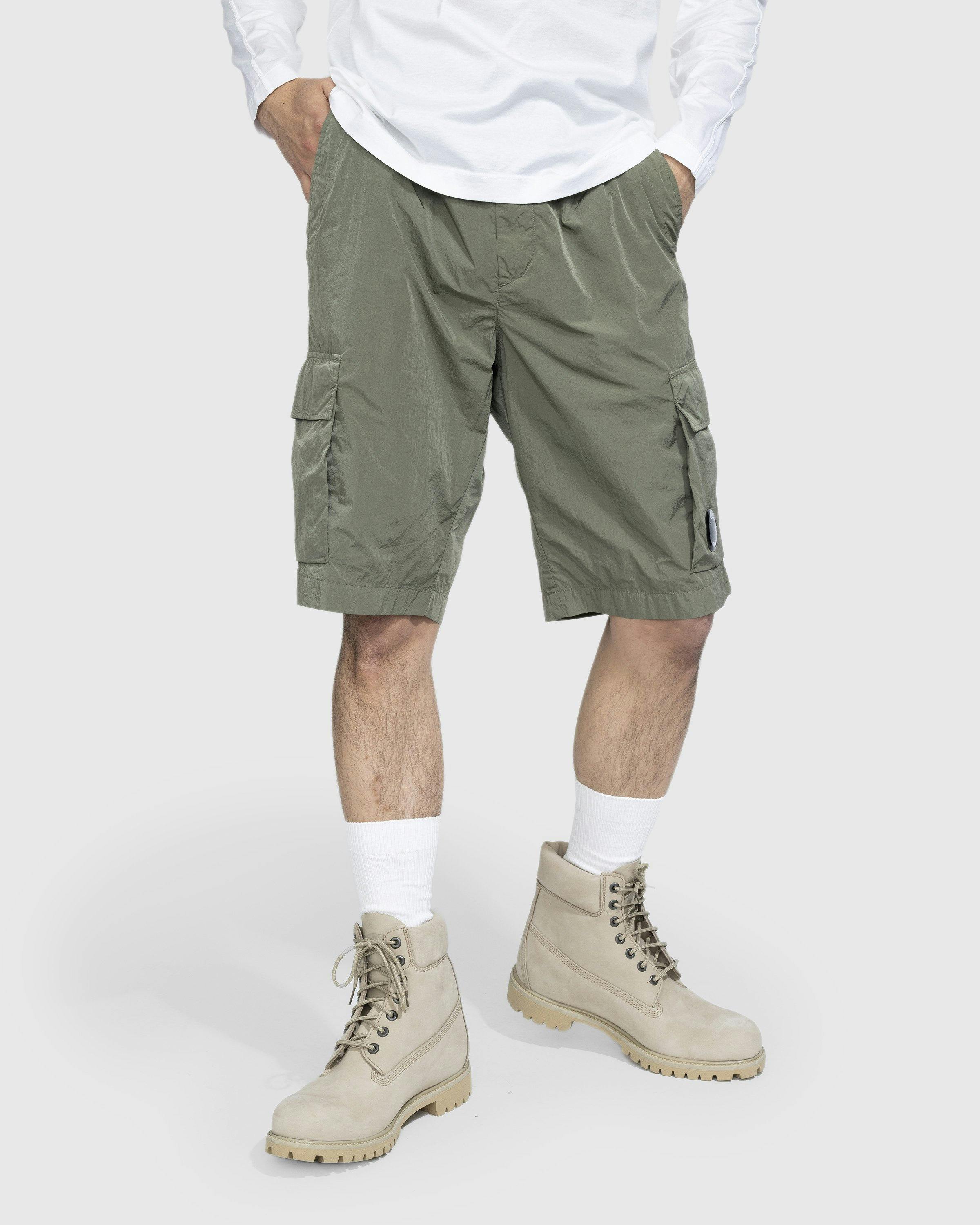 C.P. Company - Chrome-R Cargo Shorts Green - Clothing - Green - Image 2