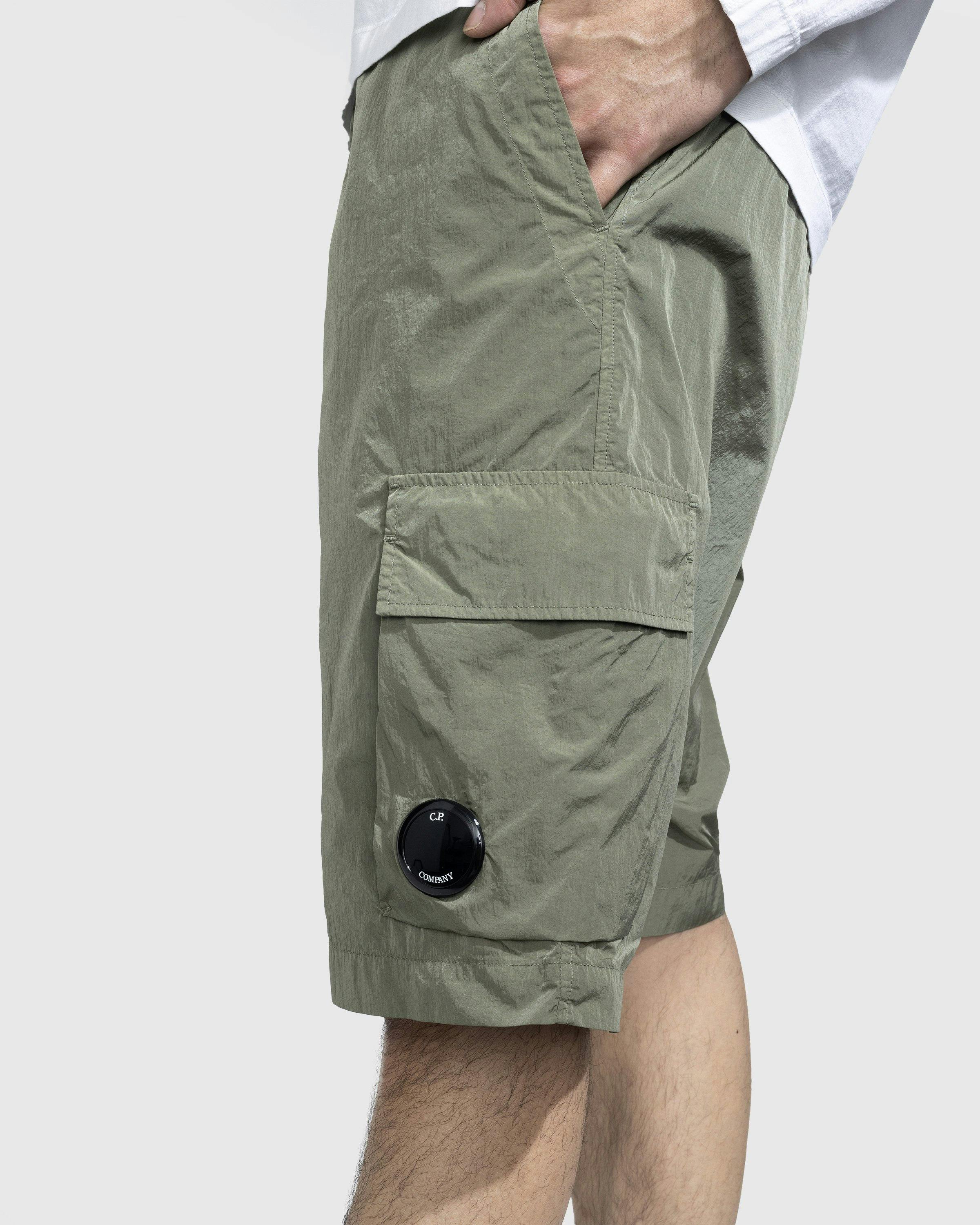 C.P. Company - Chrome-R Cargo Shorts Green - Clothing - Green - Image 4