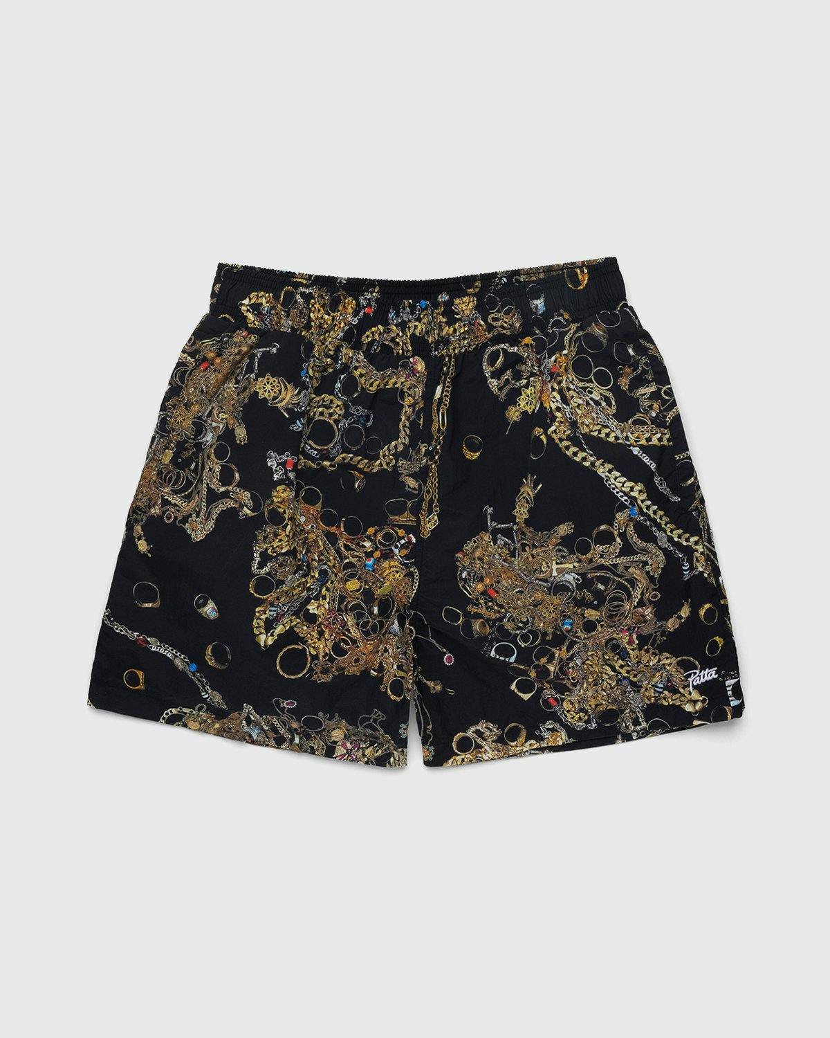 Patta - Chains Swim Shorts Black - Clothing - Black - Image 1