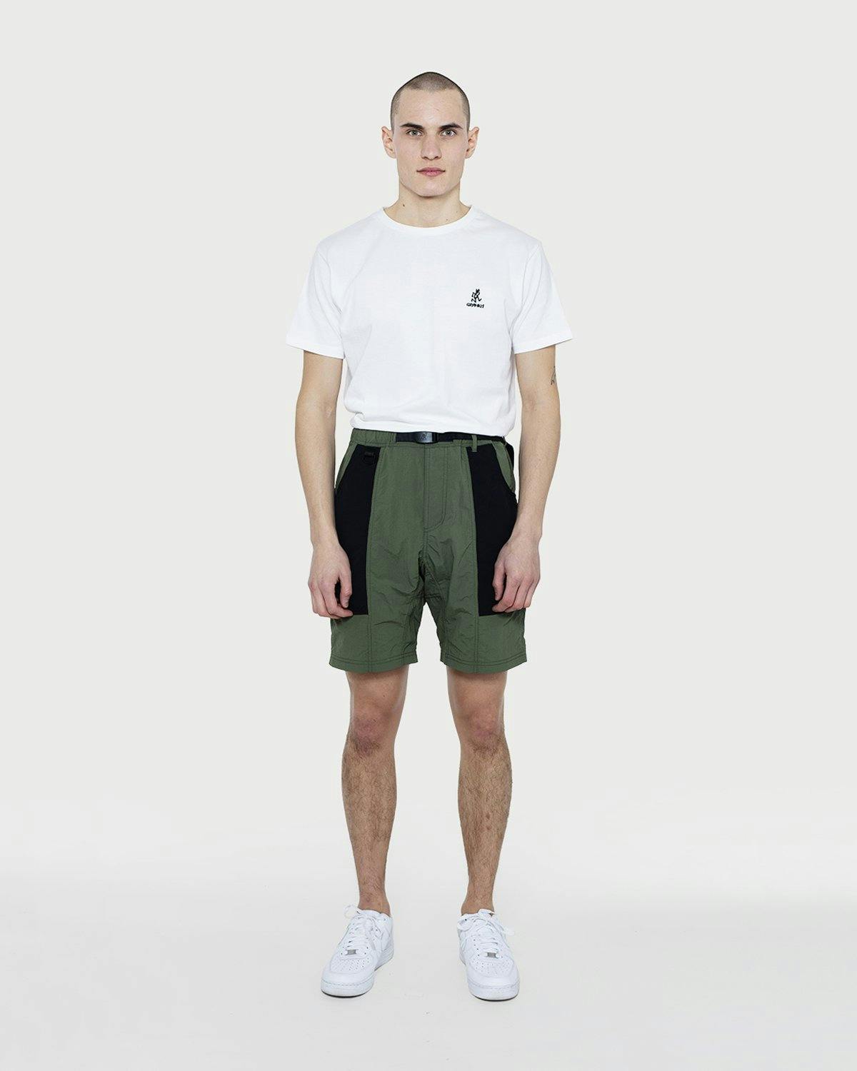 Gramicci - Shell Gear Shorts Olive/Black - Clothing - Green - Image 1