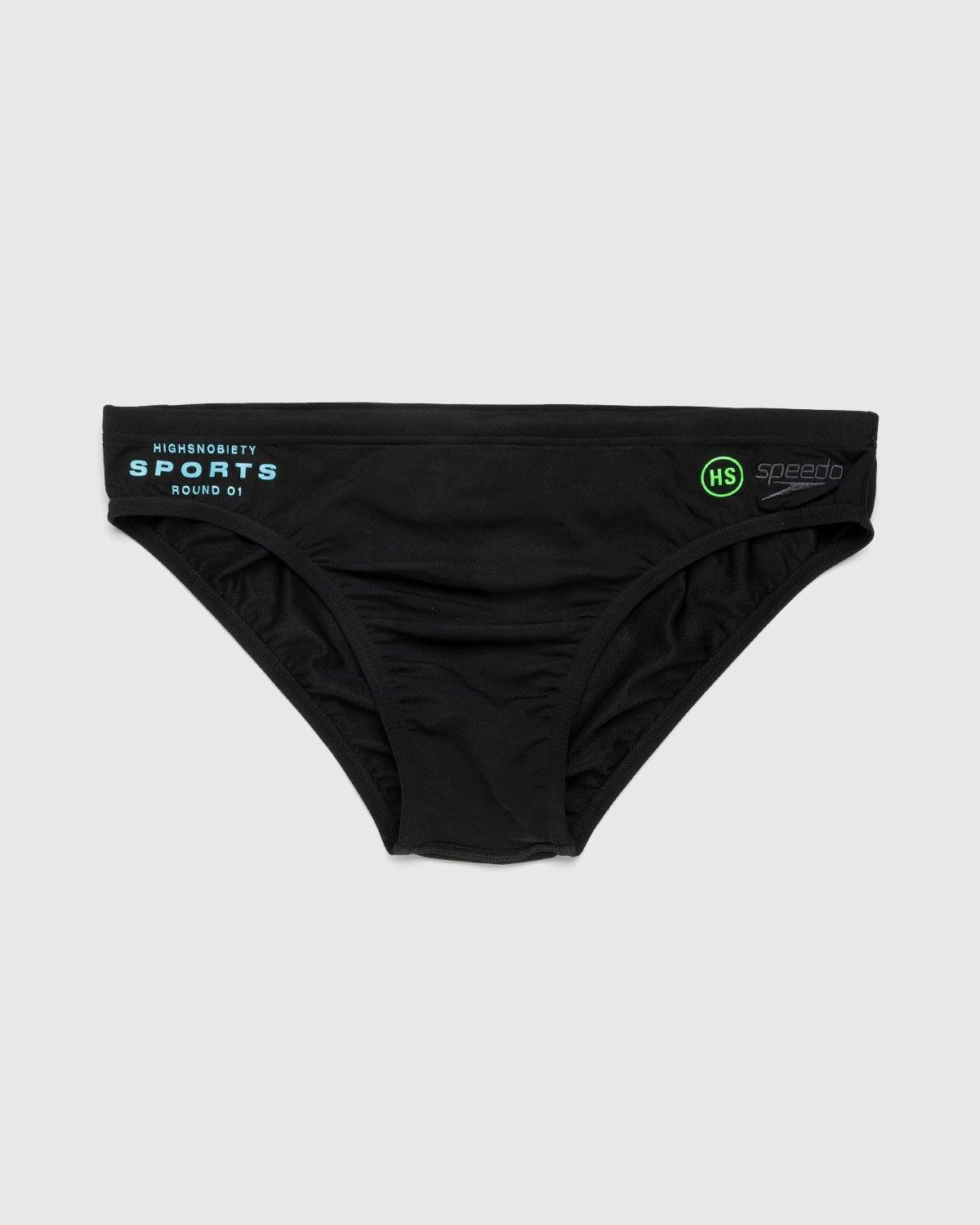 Speedo x Highsnobiety - HS Sports Focus One Brief Swimsuit Black - Clothing - Black - Image 2