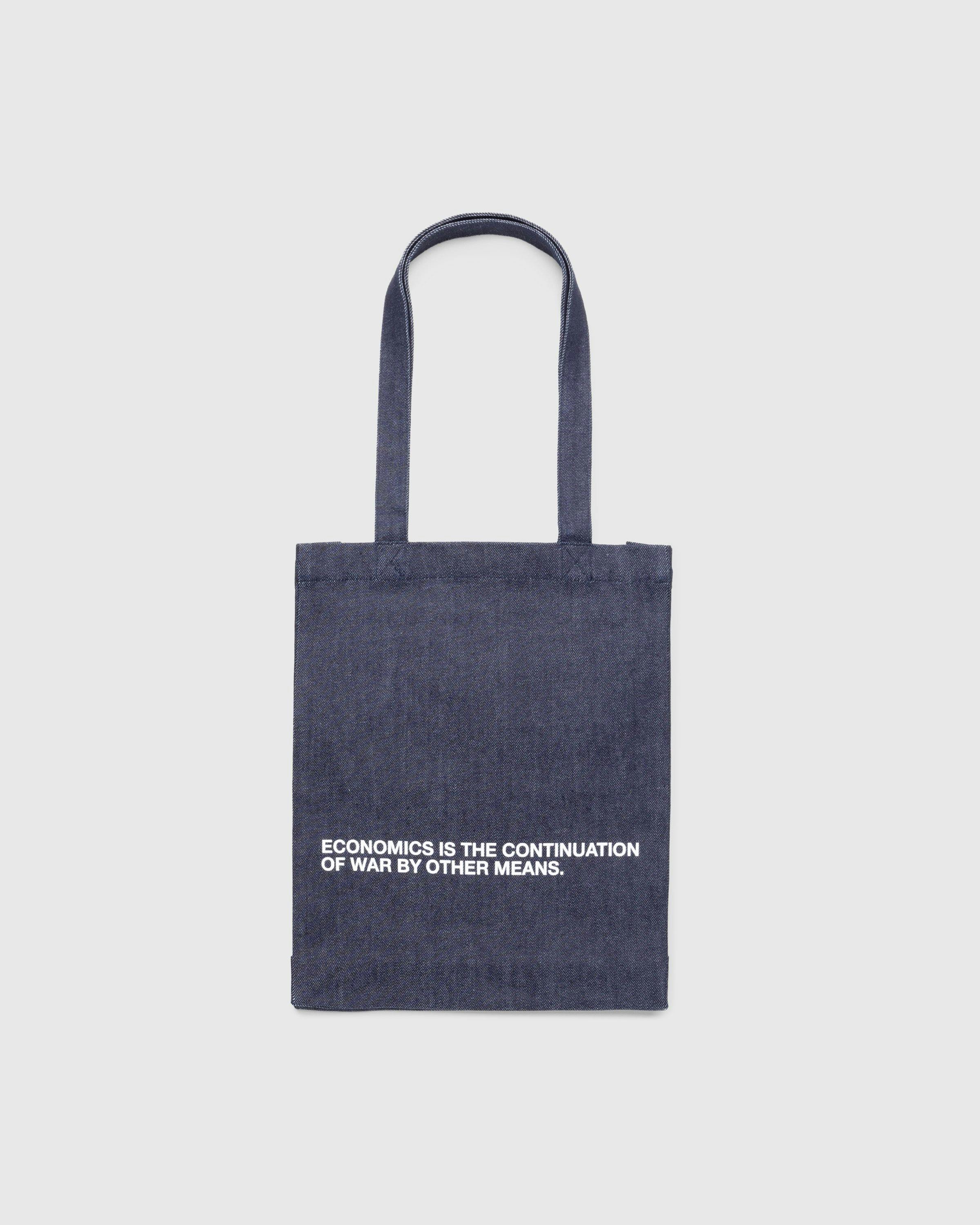 A.P.C. x Jean Touitou – Respect Tote Bag Navy | Highsnobiety Shop