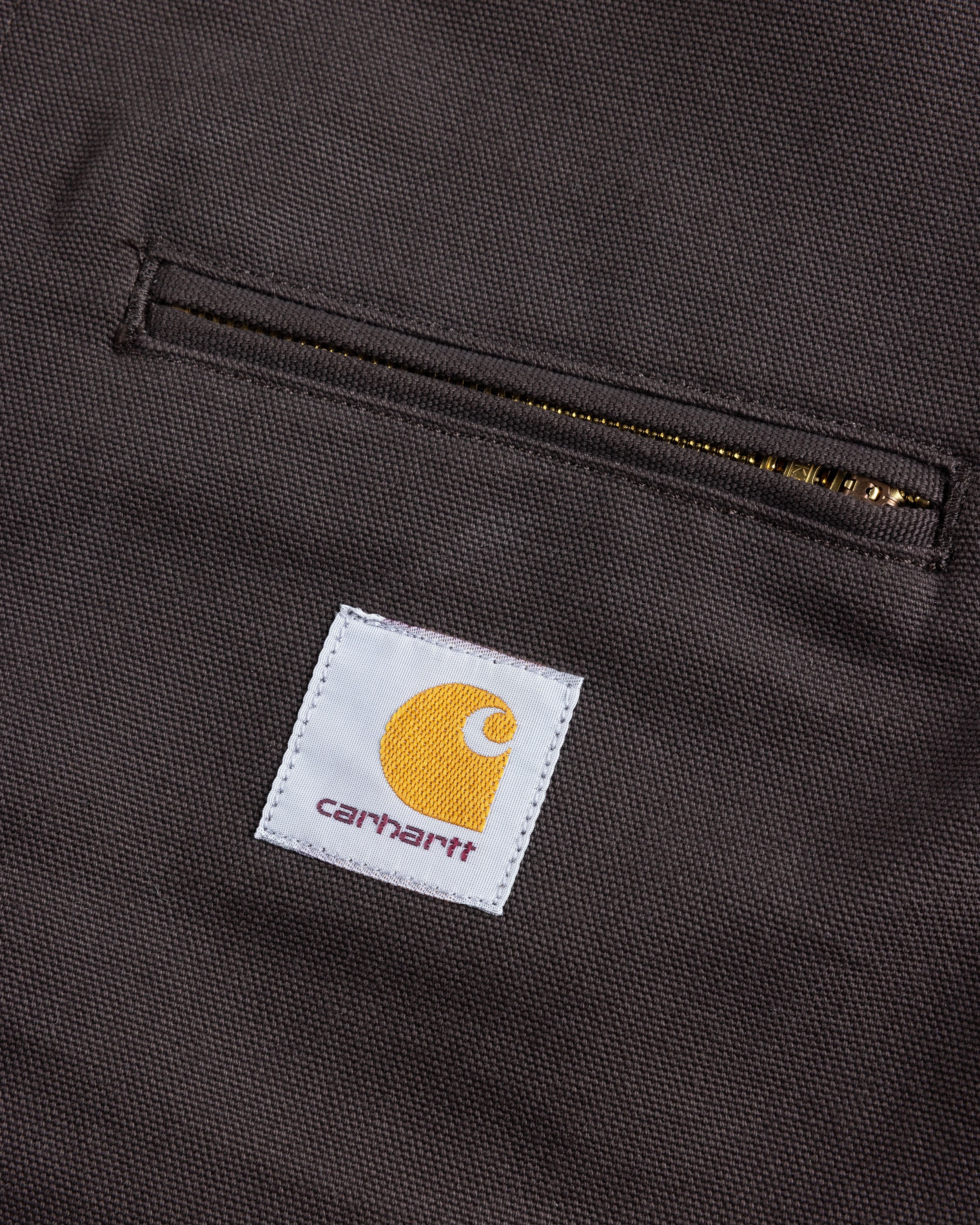 Carhartt WIP - Detroit Jacket Tobacco / Black /rigid - Clothing - Brown - Image 6
