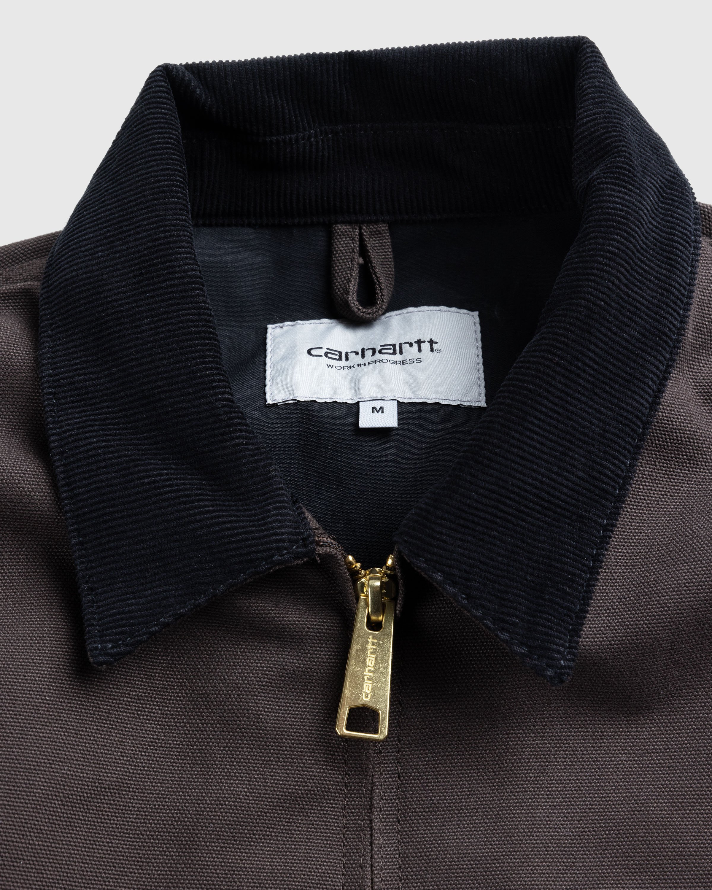 Carhartt WIP - Detroit Jacket Tobacco / Black /rigid - Clothing - Brown - Image 7