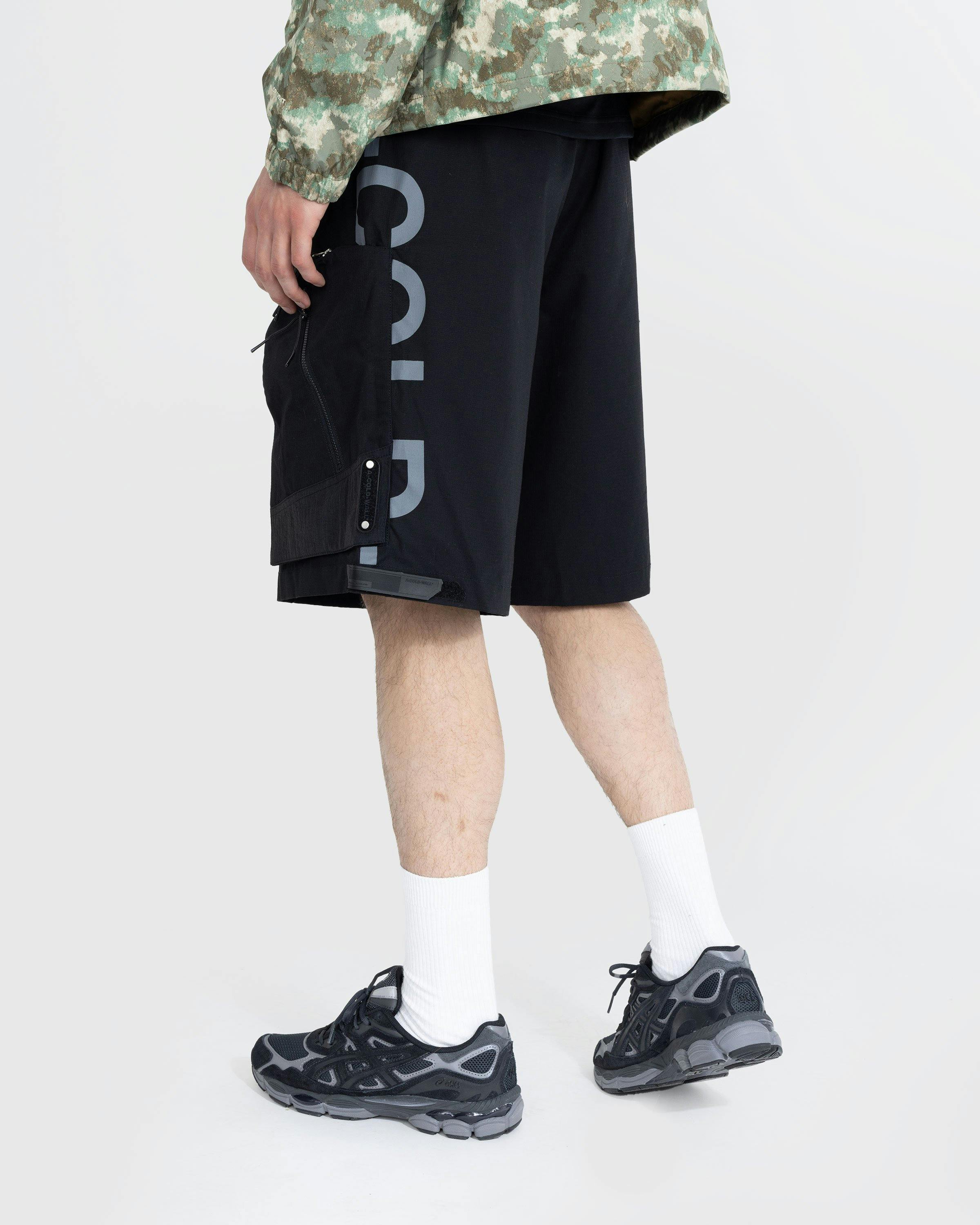 A-Cold-Wall* - Overset Tech Shorts Black - Clothing - Black - Image 3