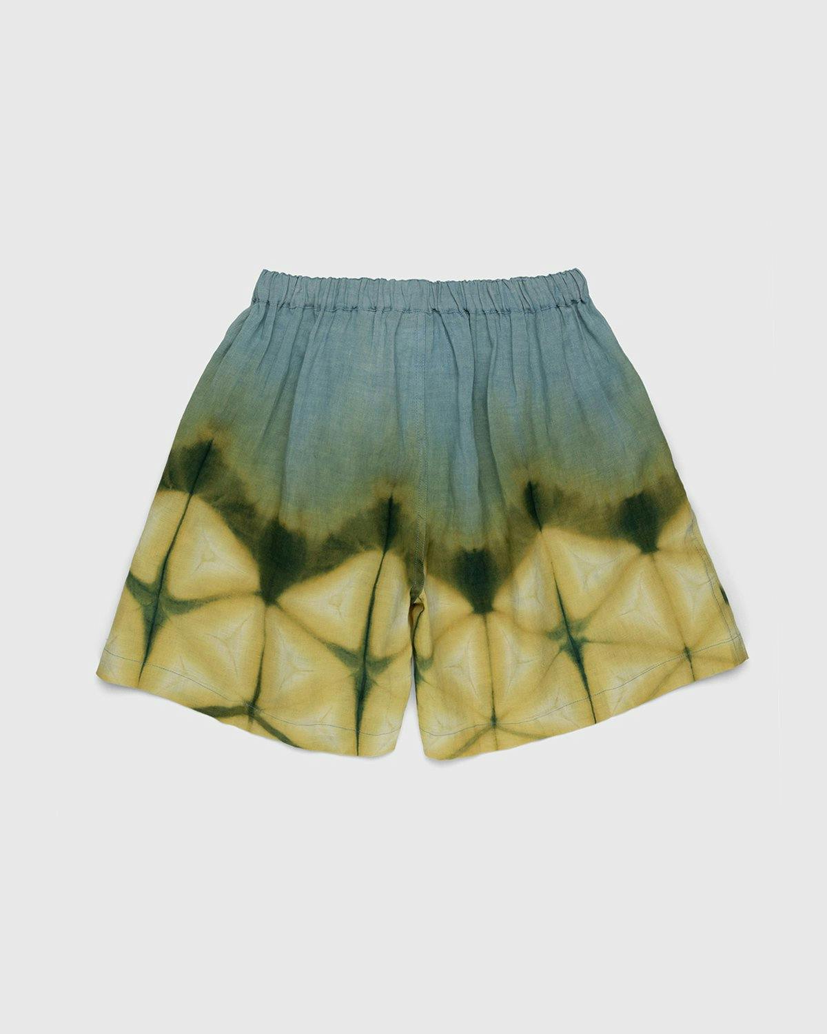 Story mfg. - Bridge Shorts Seafoam Clamp Multi - Clothing - Multi - Image 2