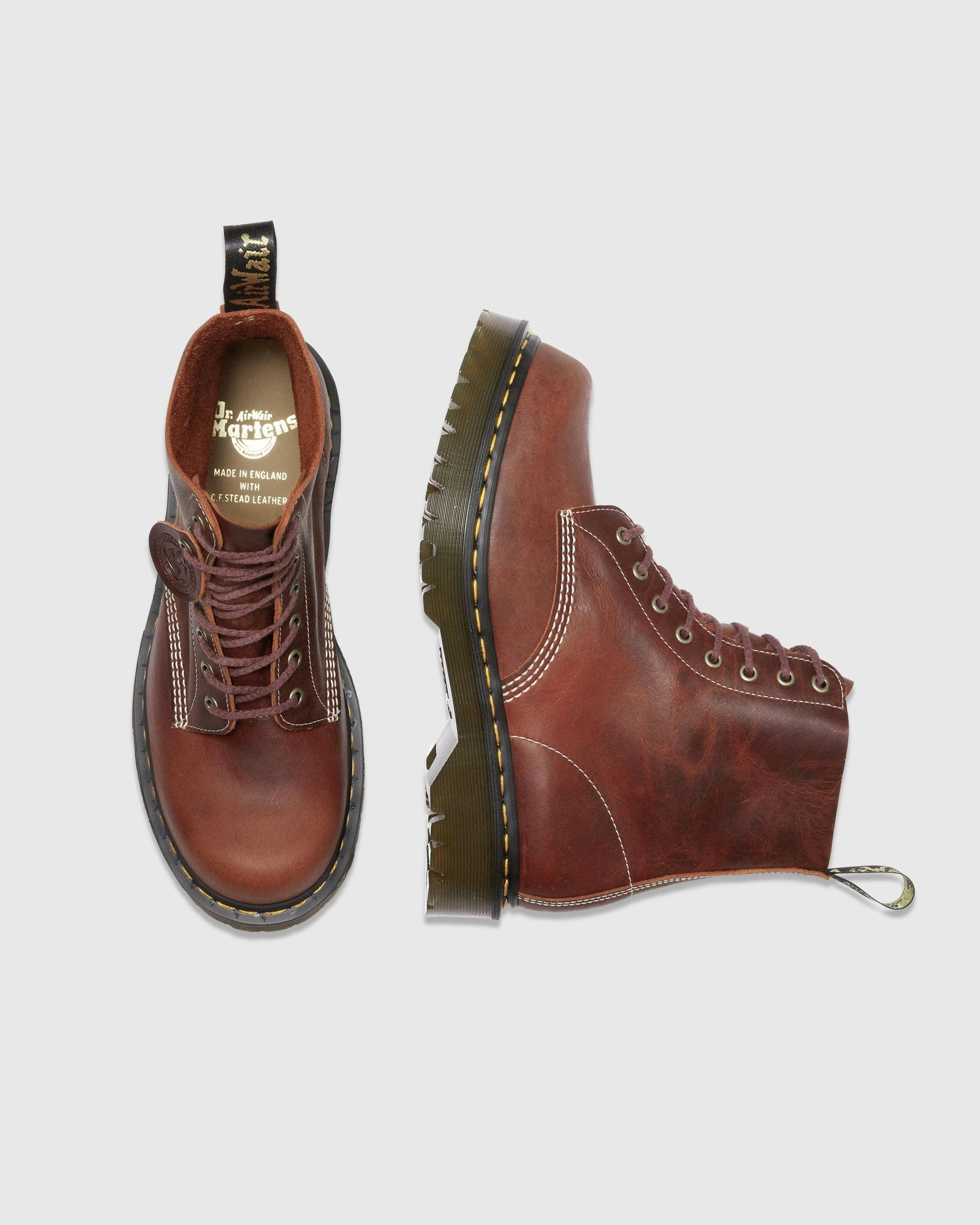 Dr. Martens - 1460 Pascal Heritage Tan Phoenix - Footwear - Brown - Image 4