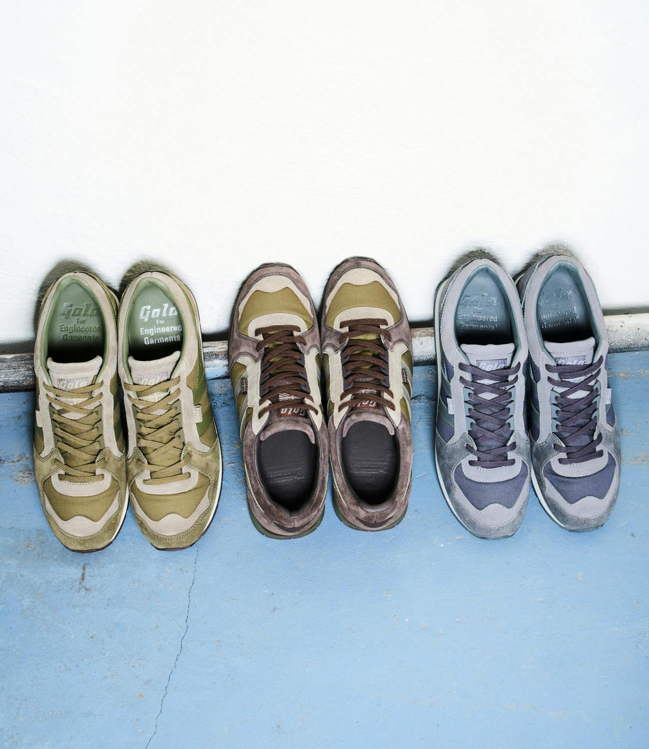 Engineered Garments x Gola collaboration 2024.