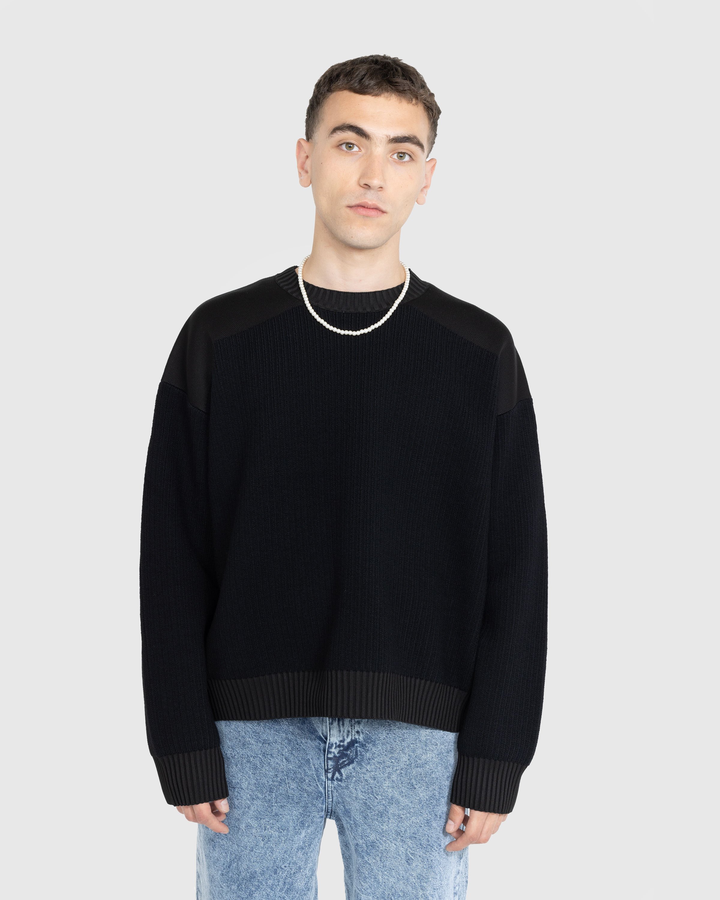 Y-3 – Utility Crewneck Sweater Black | Highsnobiety Shop