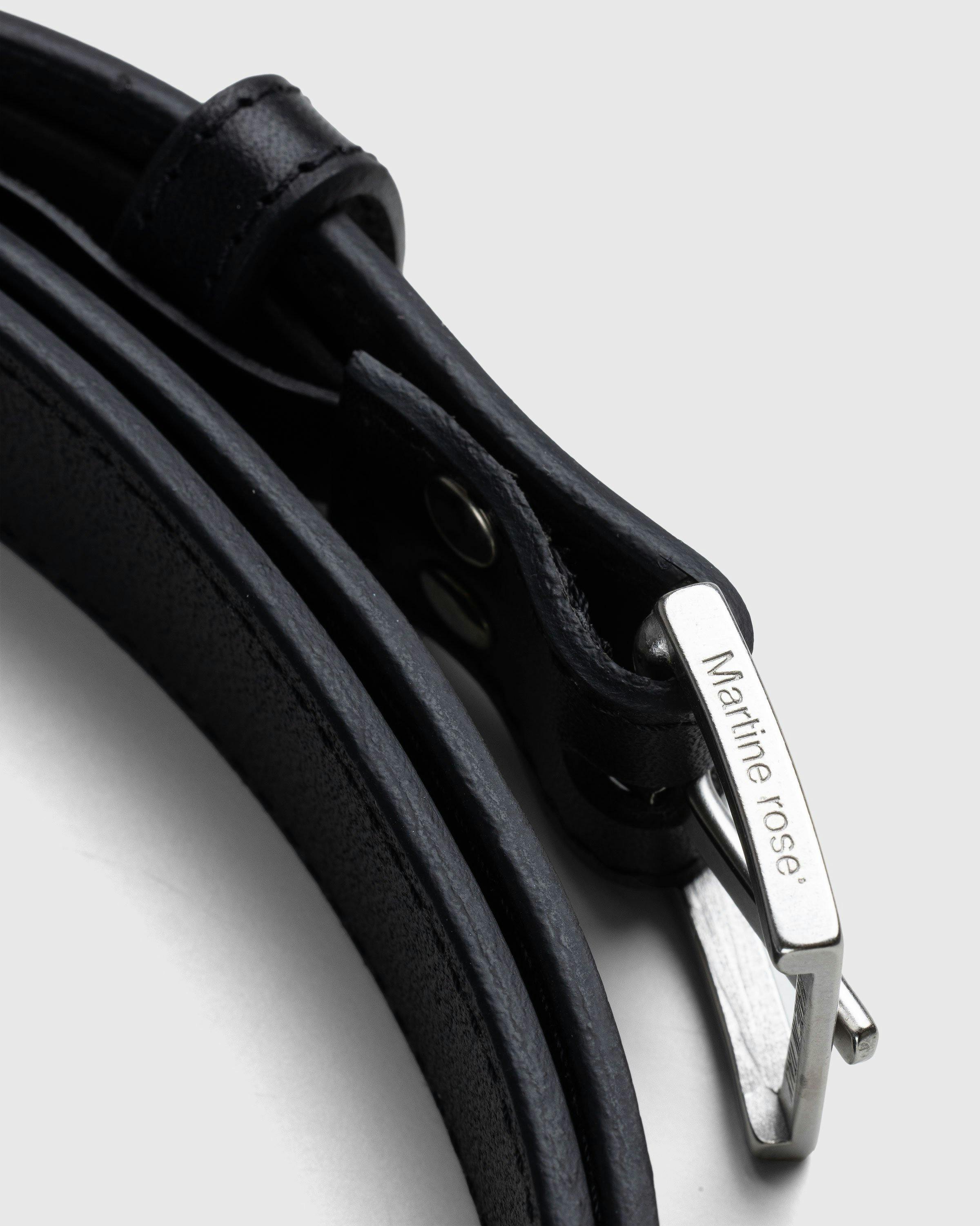 Martine Rose – Sex Letter Belt Black | Highsnobiety Shop