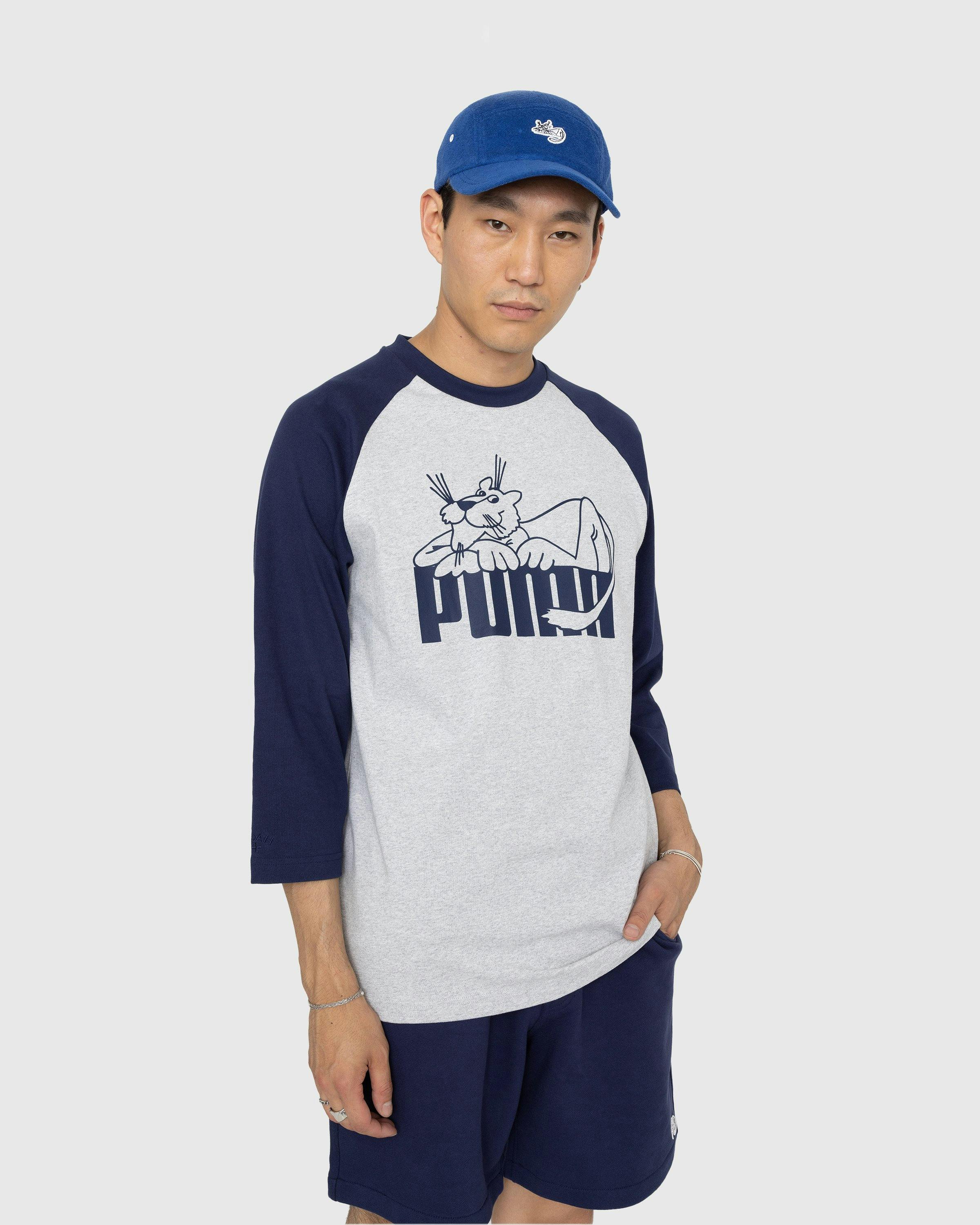 Puma x Noah - Raglan Longsleeeve Gray - Clothing - Grey - Image 2