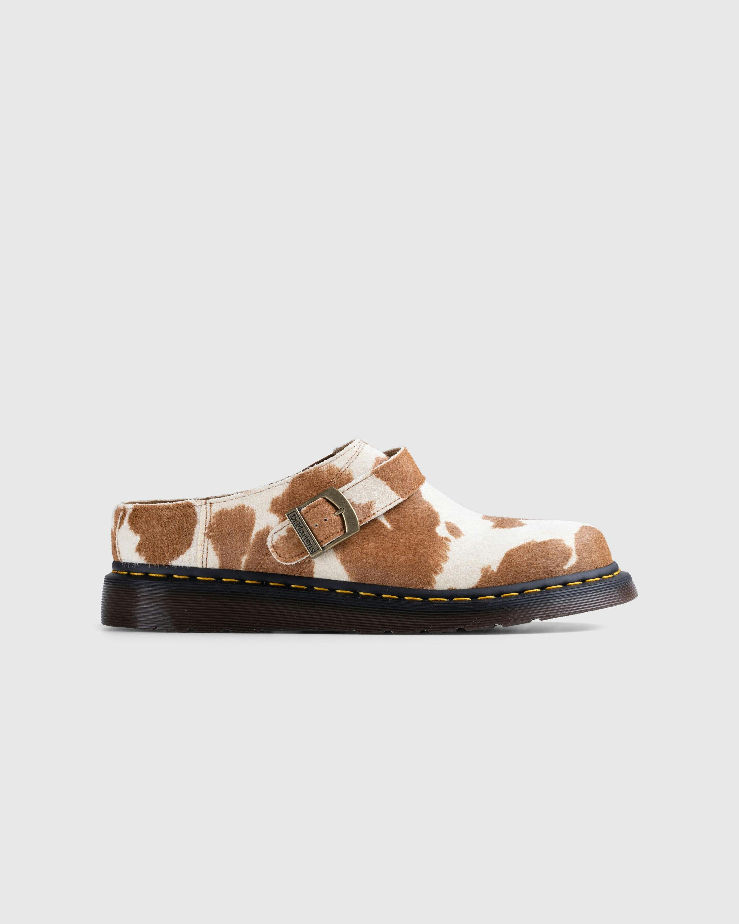 Dr. Martens - Isham Jersey Cow Print - Footwear - Brown - Image 1