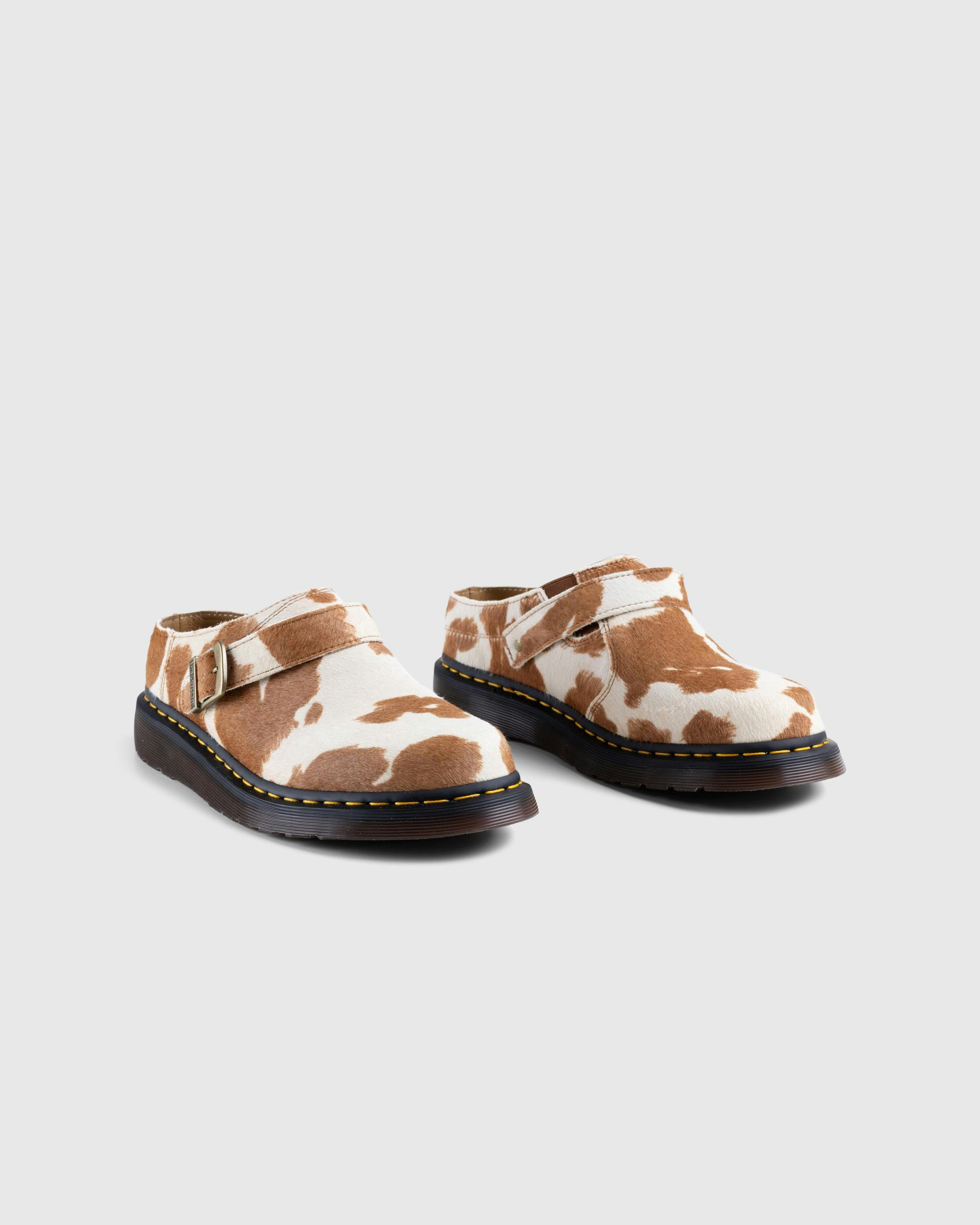 Dr. Martens - Isham Jersey Cow Print - Footwear - Brown - Image 3