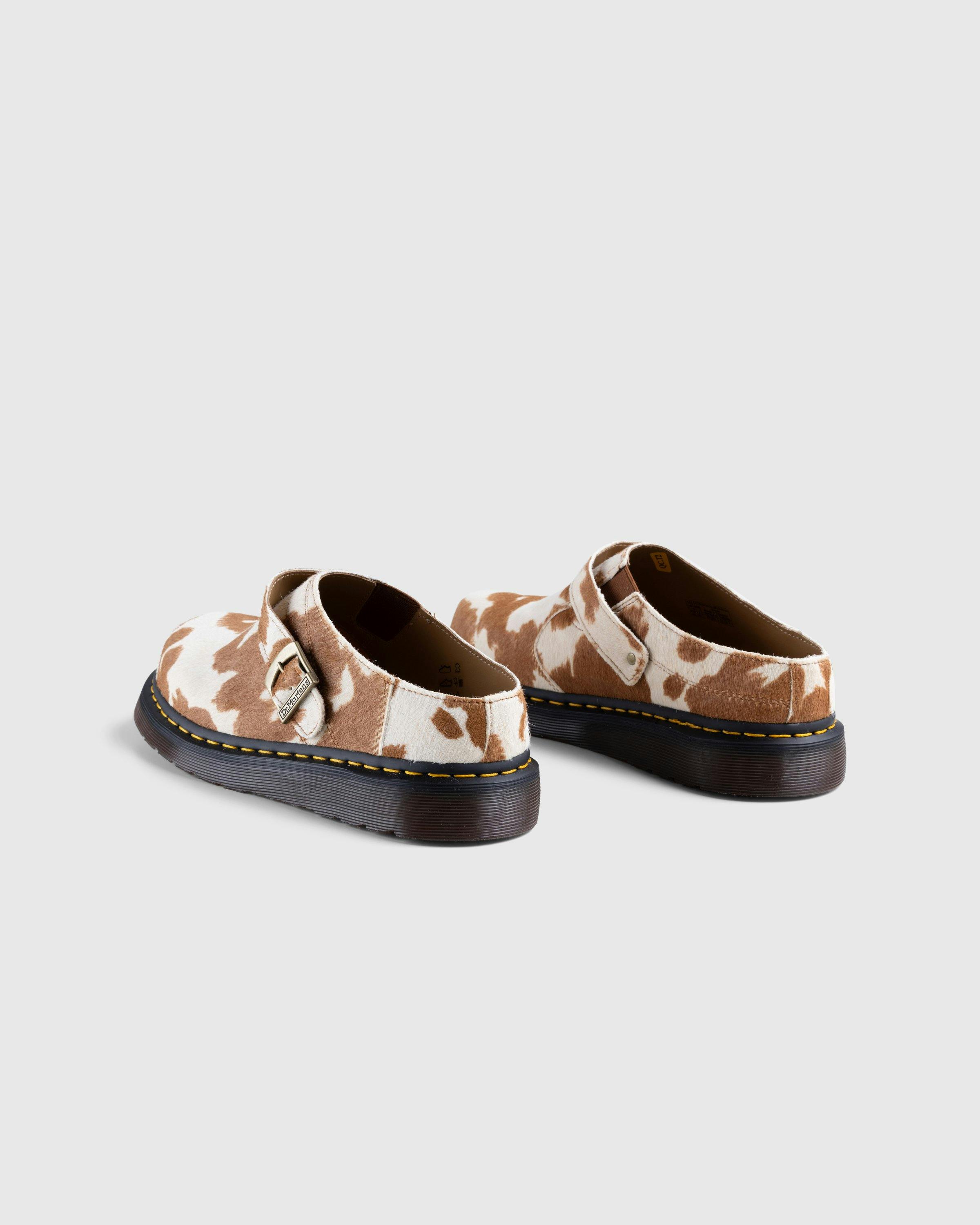 Dr. Martens - Isham Jersey Cow Print - Footwear - Brown - Image 4