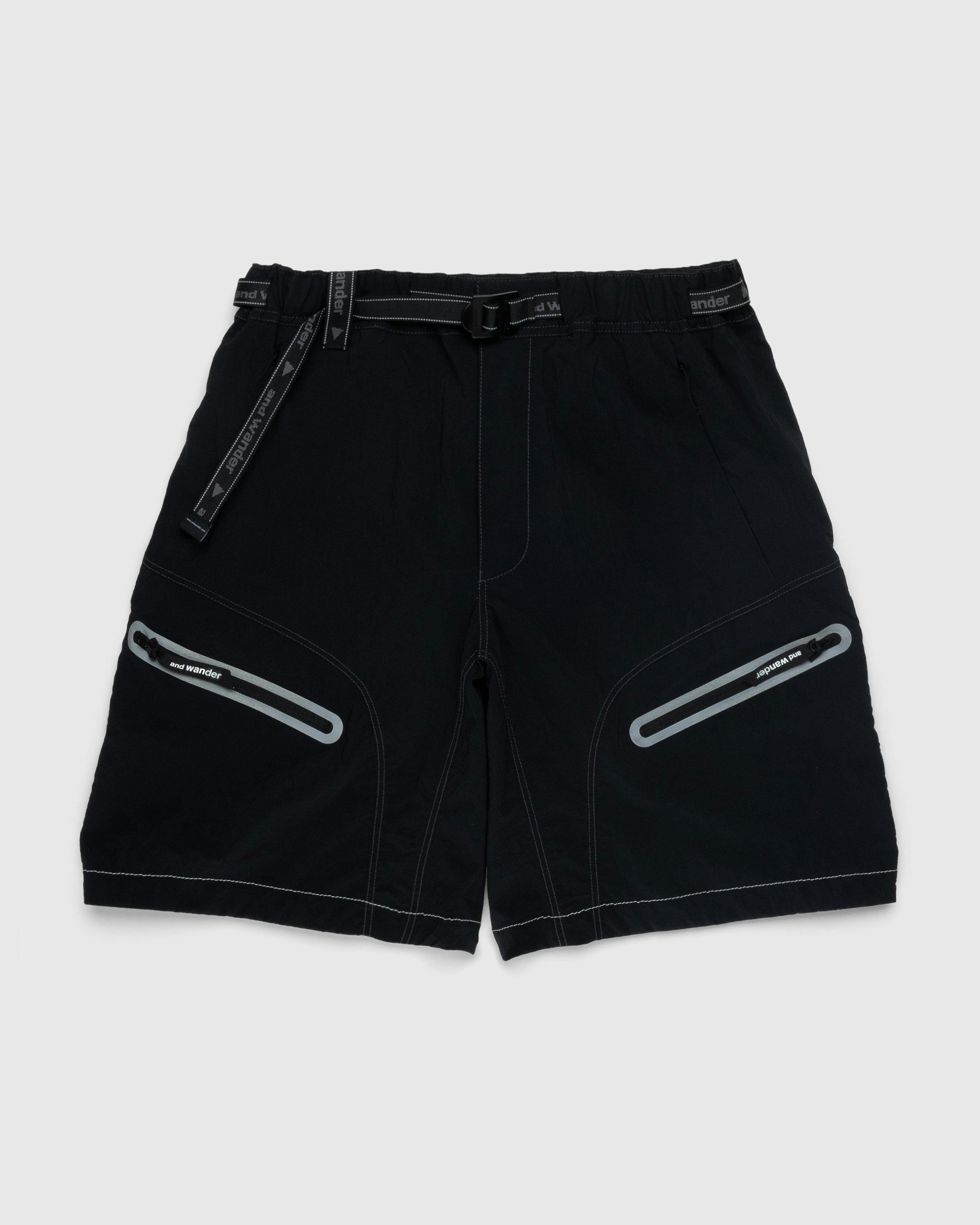 And Wander - Light Hike Shorts Black - Clothing - Black - Image 1