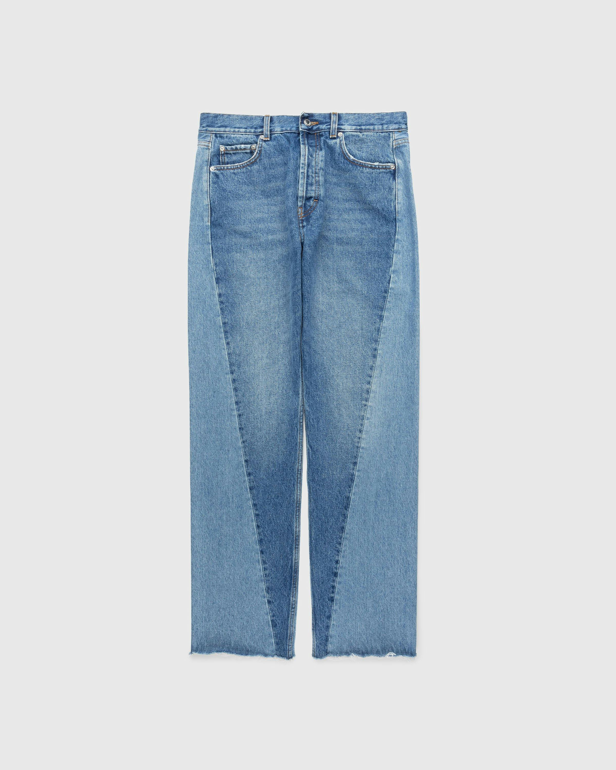 Séfr – Twisted Cut Jeans Two Split Indigo | Highsnobiety Shop