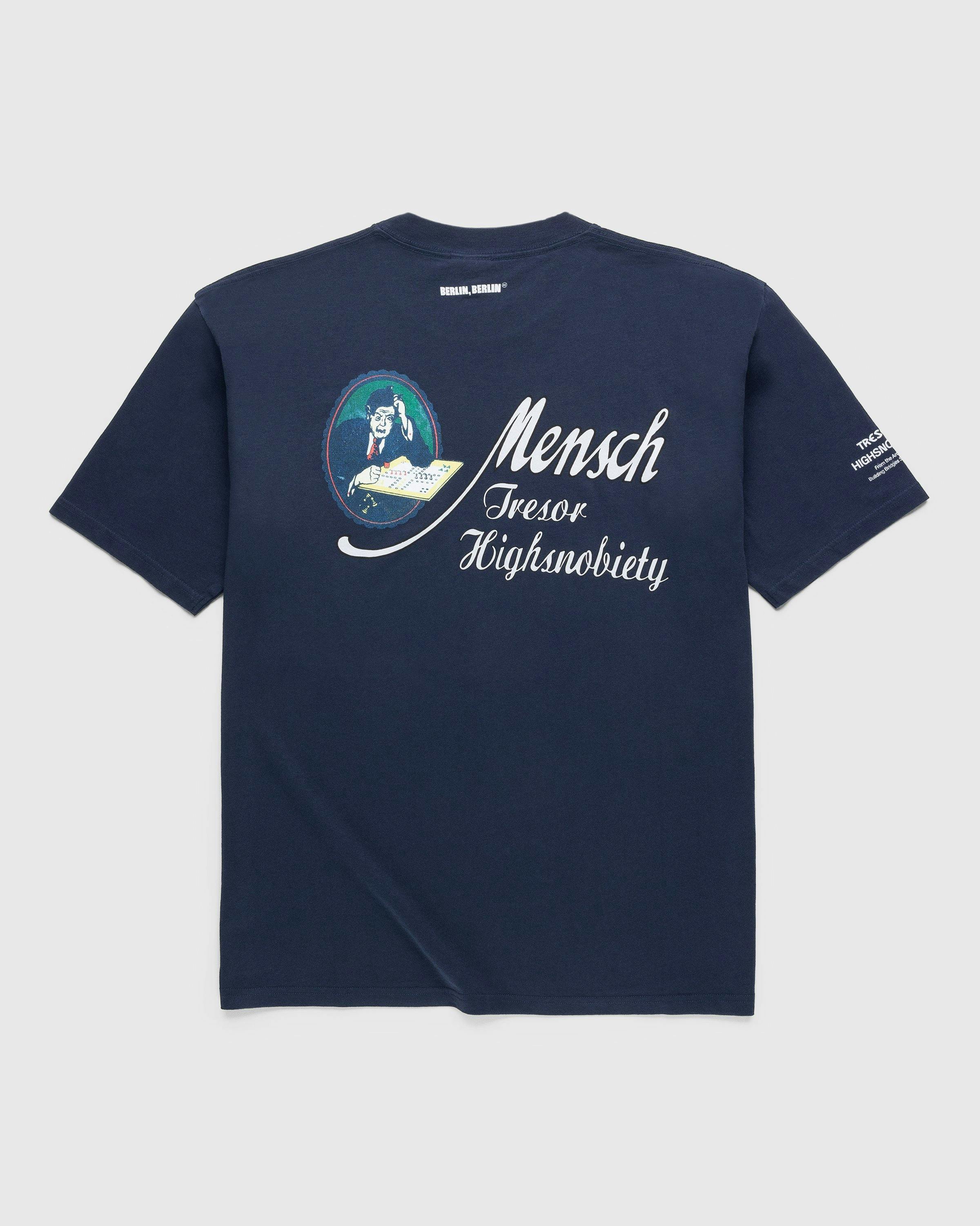 Tresor x Highsnobiety - BERLIN, BERLIN 3 Mensch T-Shirt Navy - Clothing - Navy - Image 1