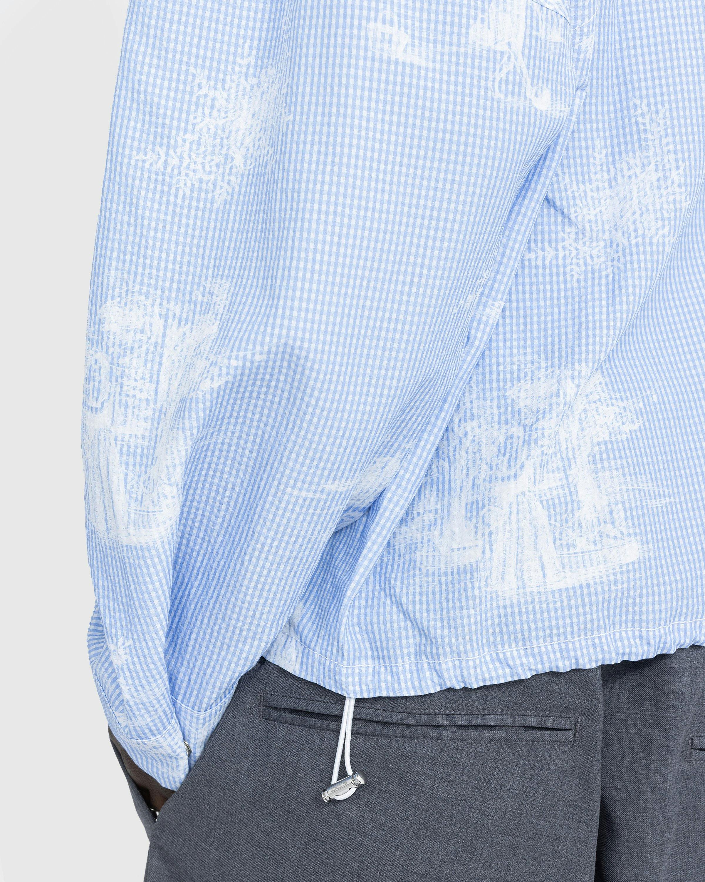 JACQUEMUS - La Chemise Criollo Print Toile De Jouy Blue - Clothing - Blue - Image 4