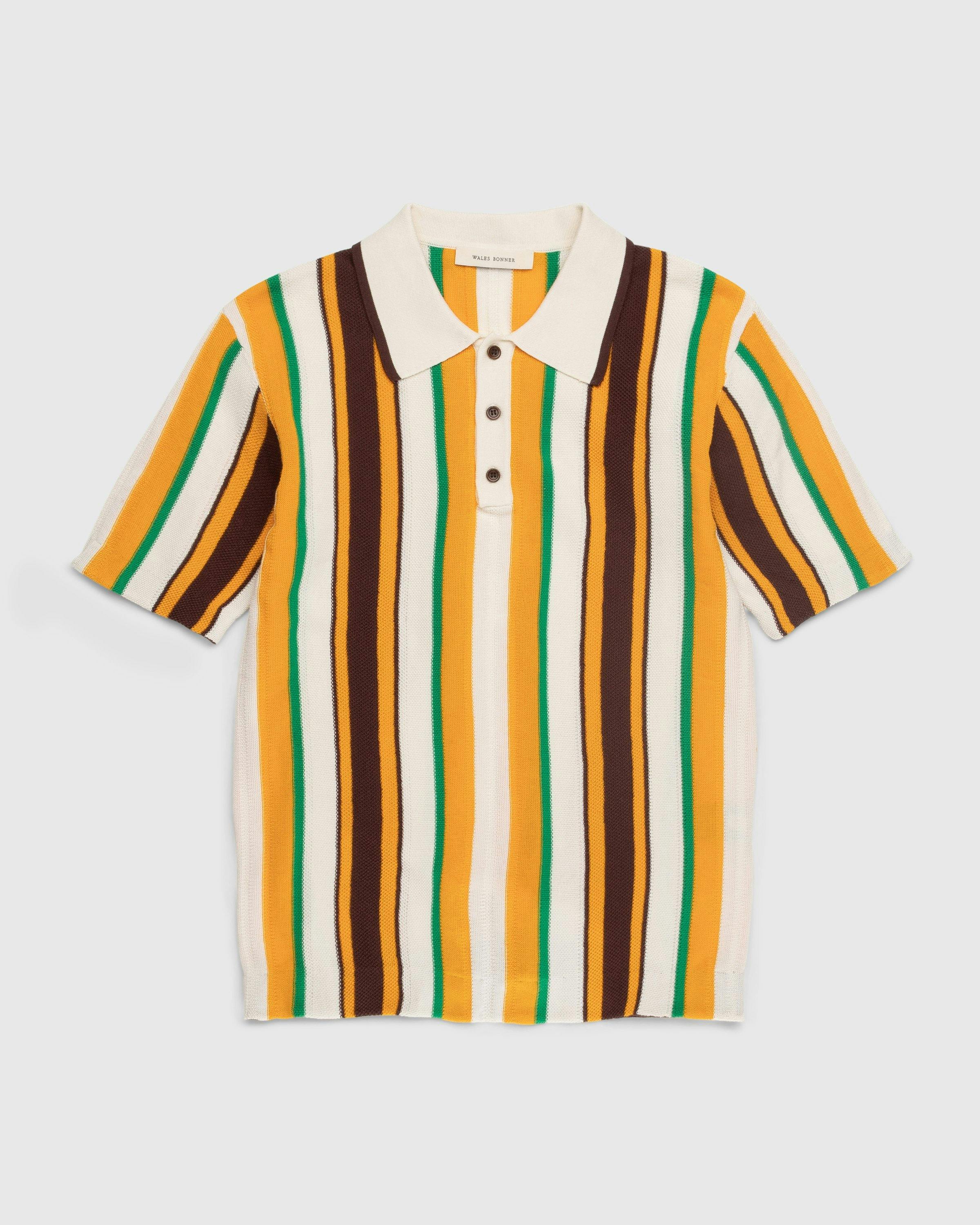 Wales Bonner Optimist Polo Shirt Orange Highsnobiety Shop