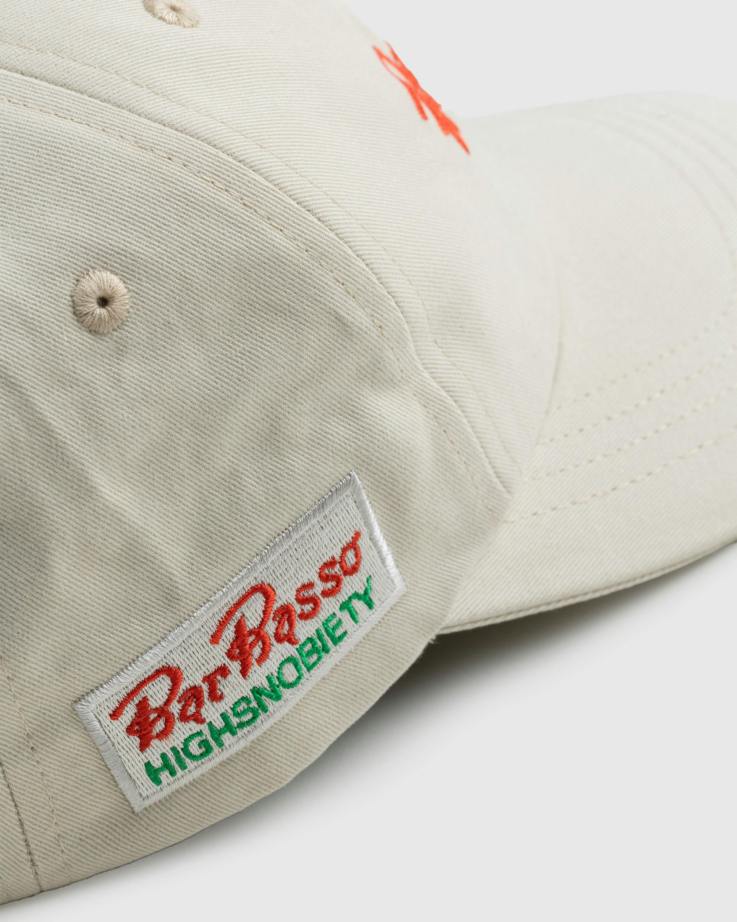 Bar Basso x Highsnobiety - Logo Cap Eggshell - Accessories - Beige - Image 7