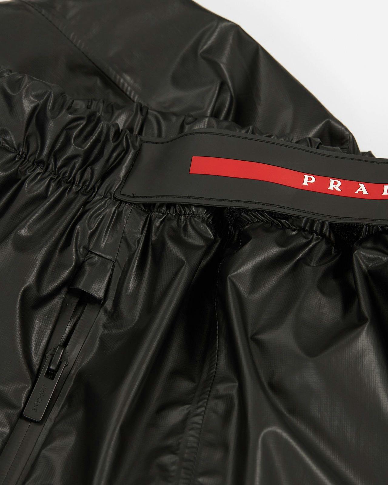 Prada - Men's Shiny Nylon Track Pants - Clothing - Black - Image 2