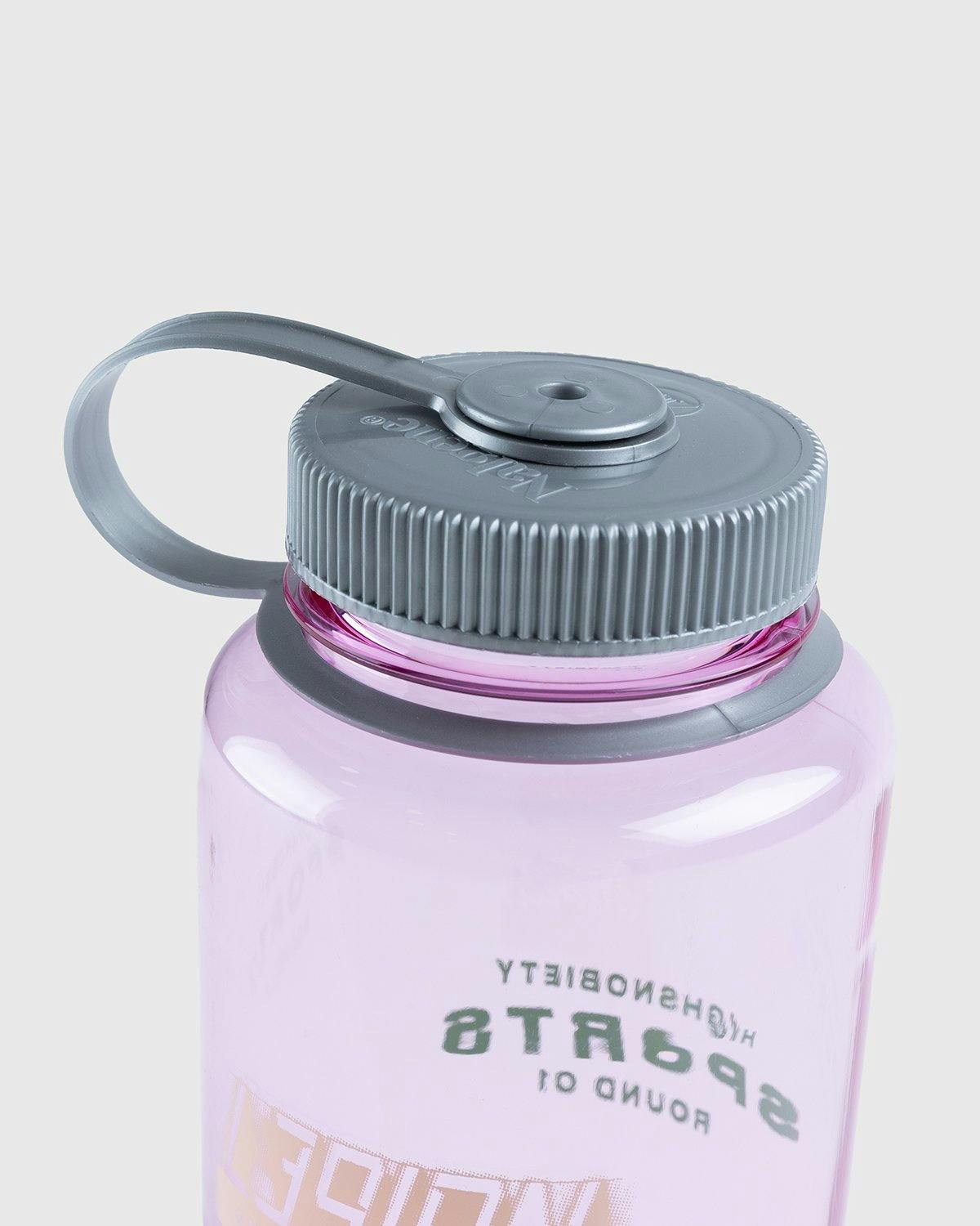 Rapha x L39ION of LA x Highsnobiety - HS Sports Nalgene Bottle Grey - Lifestyle - Pink - Image 4