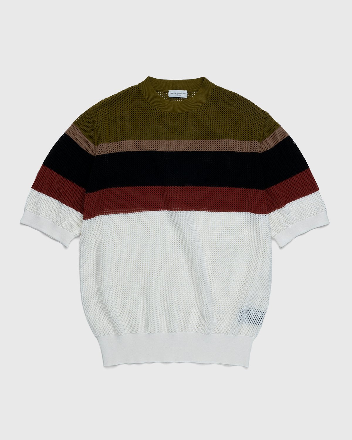 Dries van Noten - Jacobus Knit Sweater Ecru - Clothing - Beige - Image 1