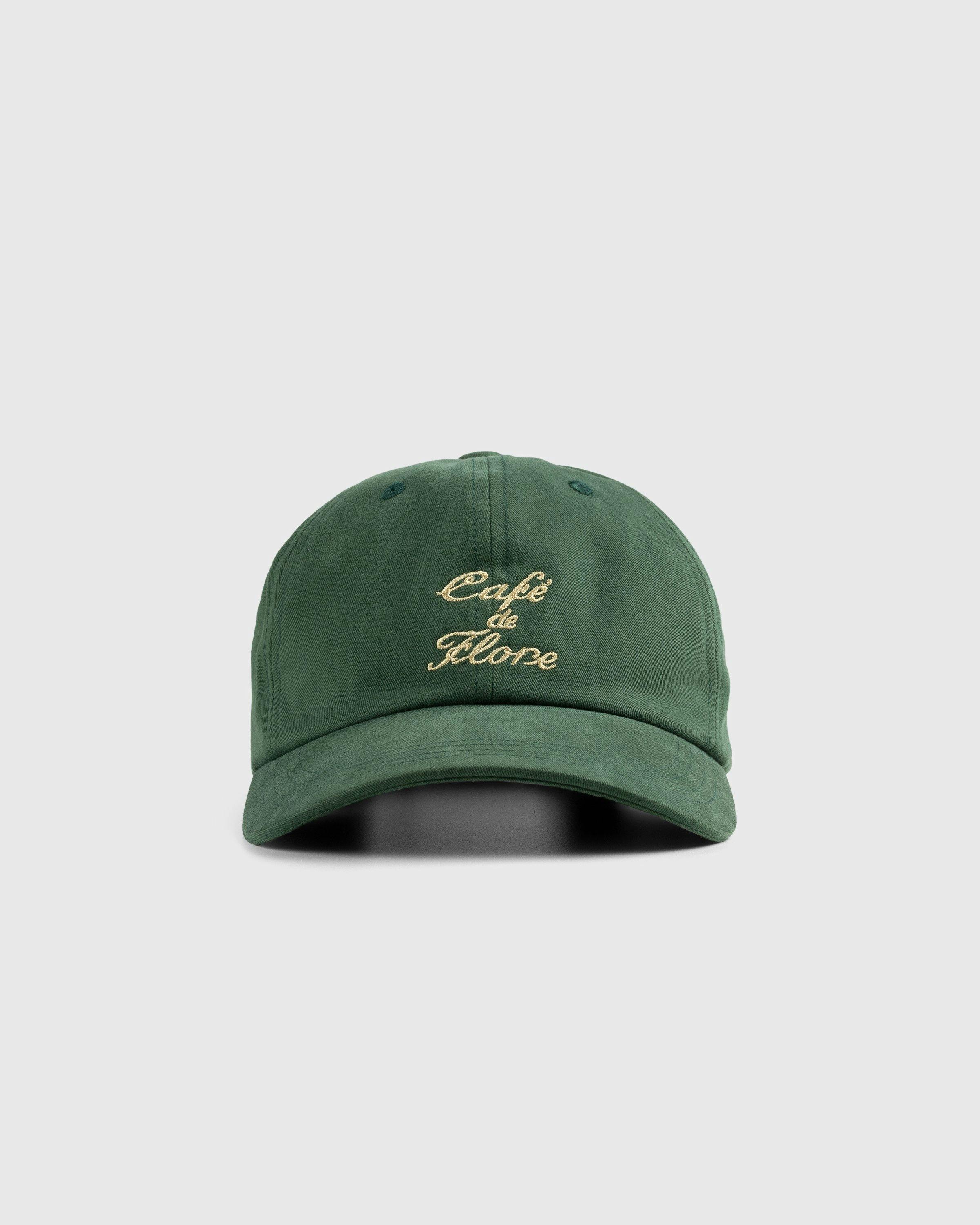 Café de Flore x Highsnobiety - Not In Paris 4 Logo Cap Green - Accessories - Green - Image 2