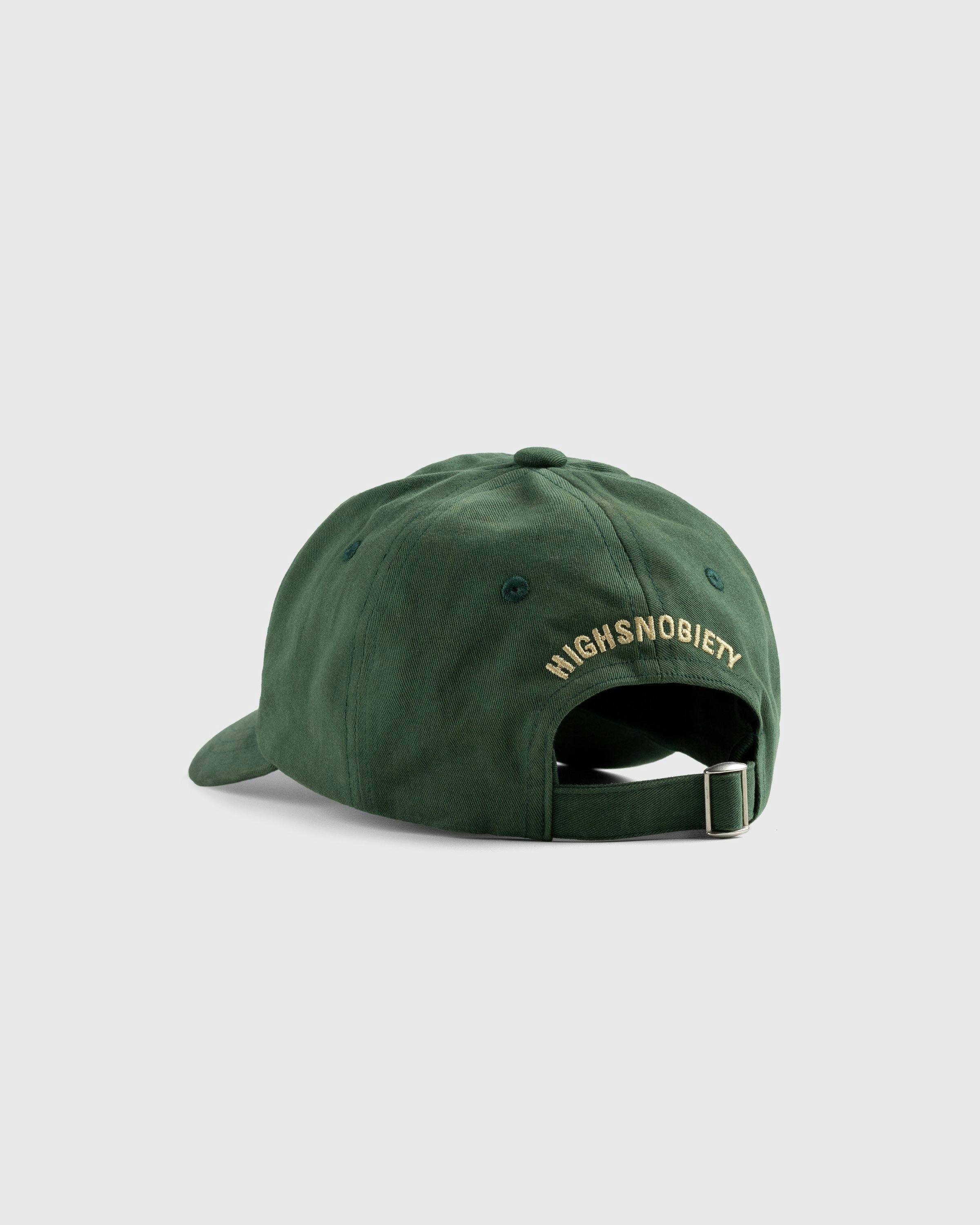 Café de Flore x Highsnobiety - Not In Paris 4 Logo Cap Green - Accessories - Green - Image 3