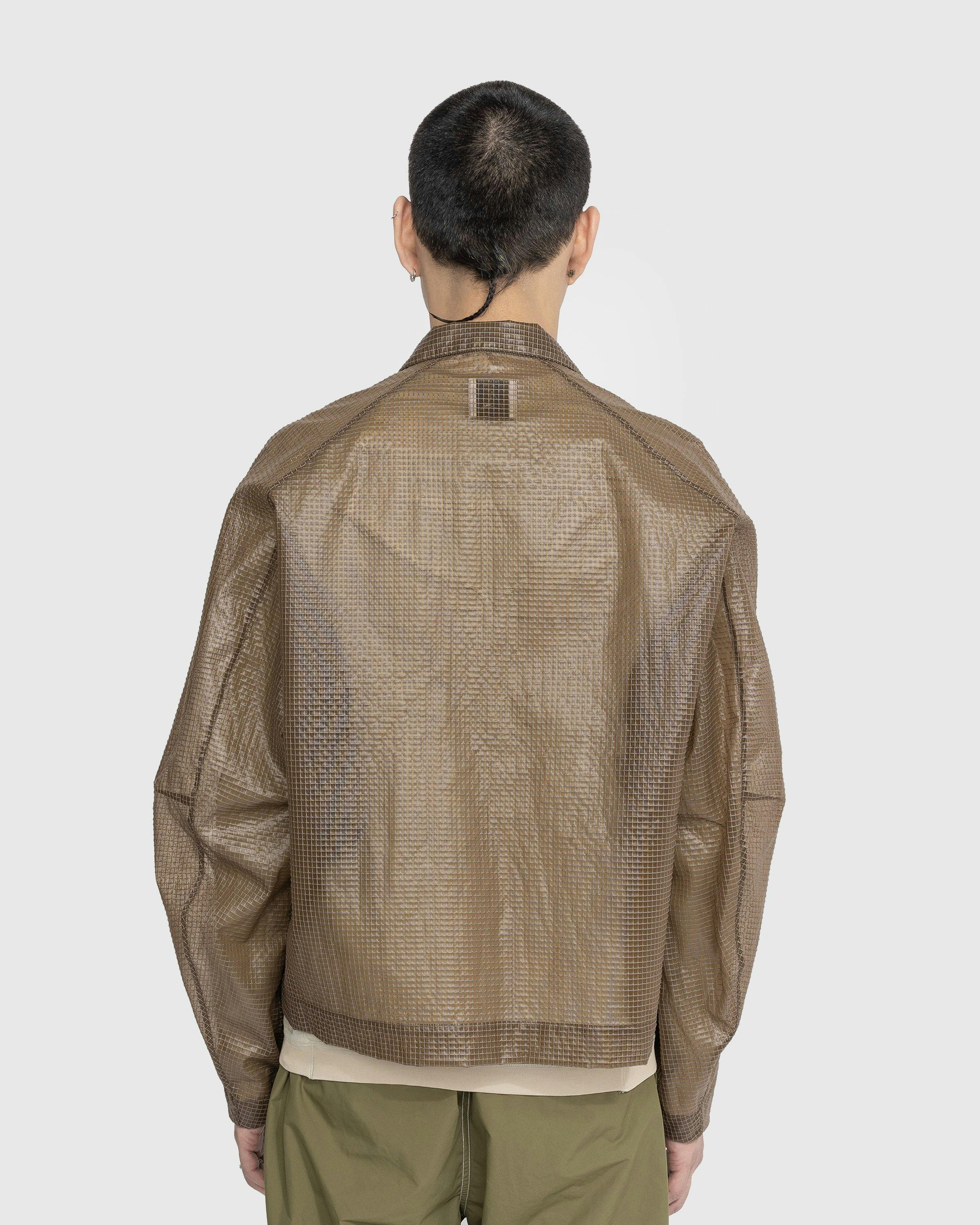 ROA - Camp Collar Shirt Jacket Brown - Clothing - Brown - Image 3