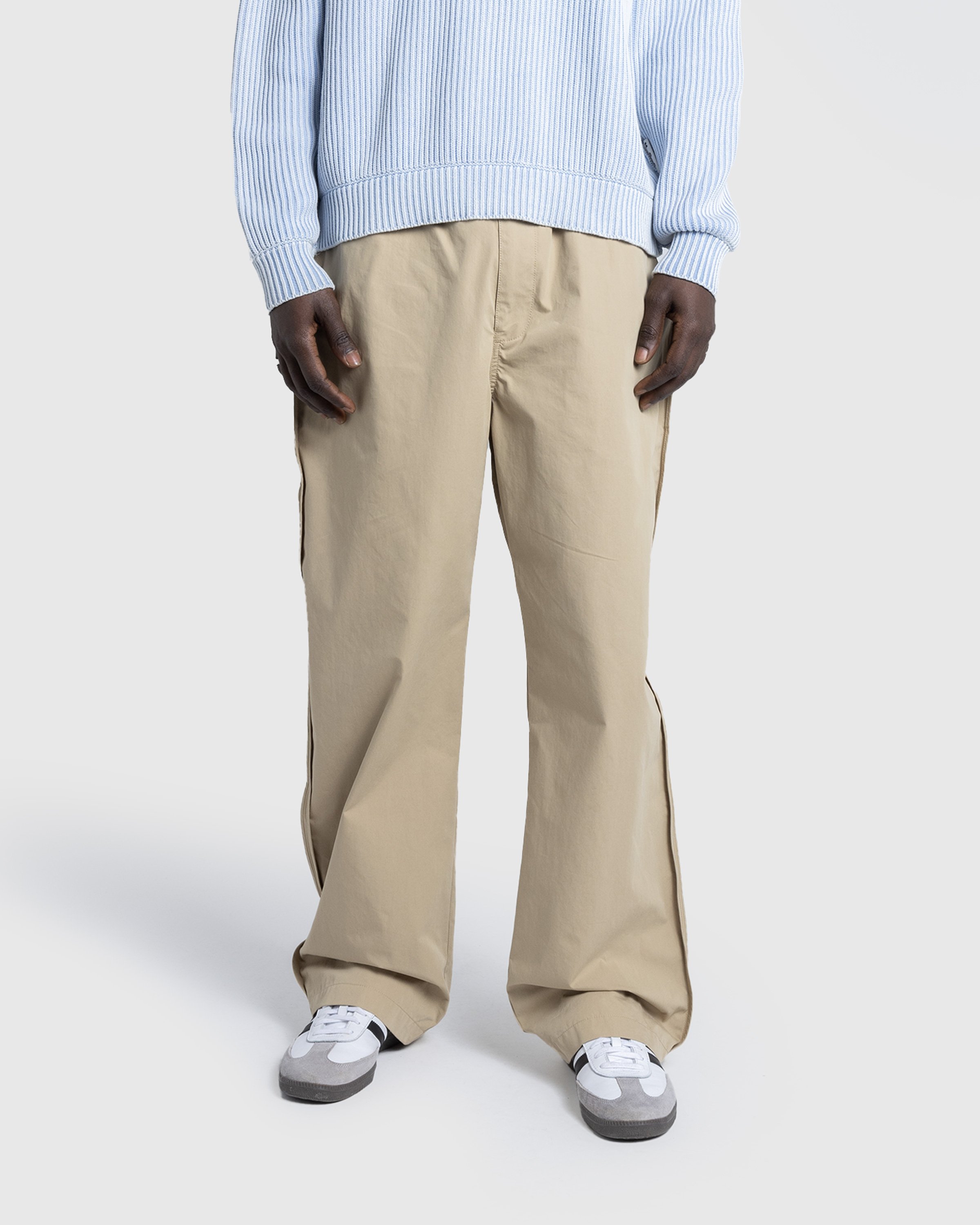 Highsnobiety HS05 – Brushed Reverse Piping Trouser Beige | Highsnobiety ...