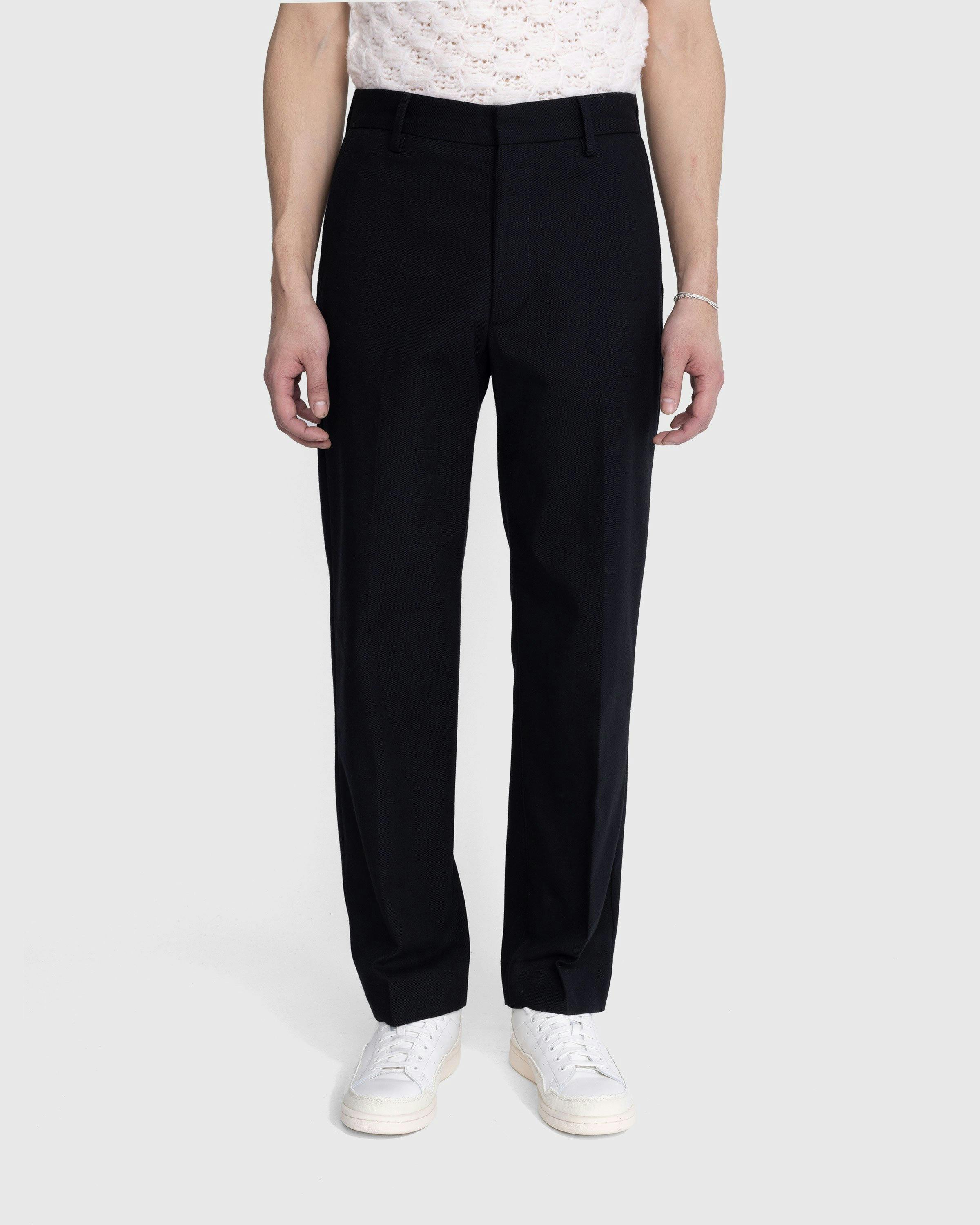 Acne Studios – Regular Fit Trousers Black